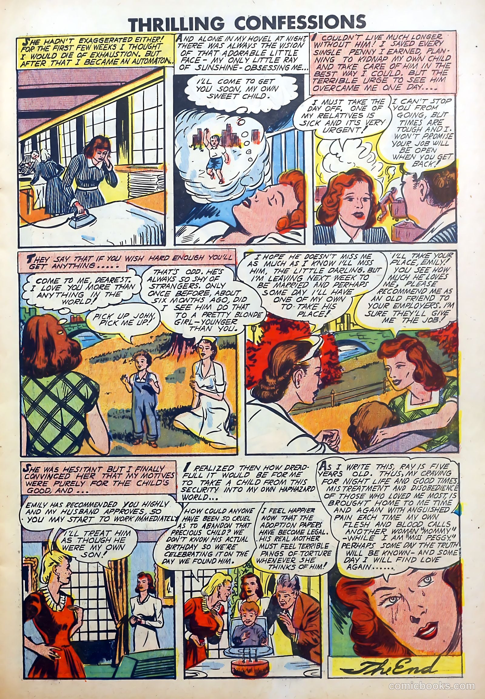 Revealing Confessions #7 (1949) — page 11 of 36