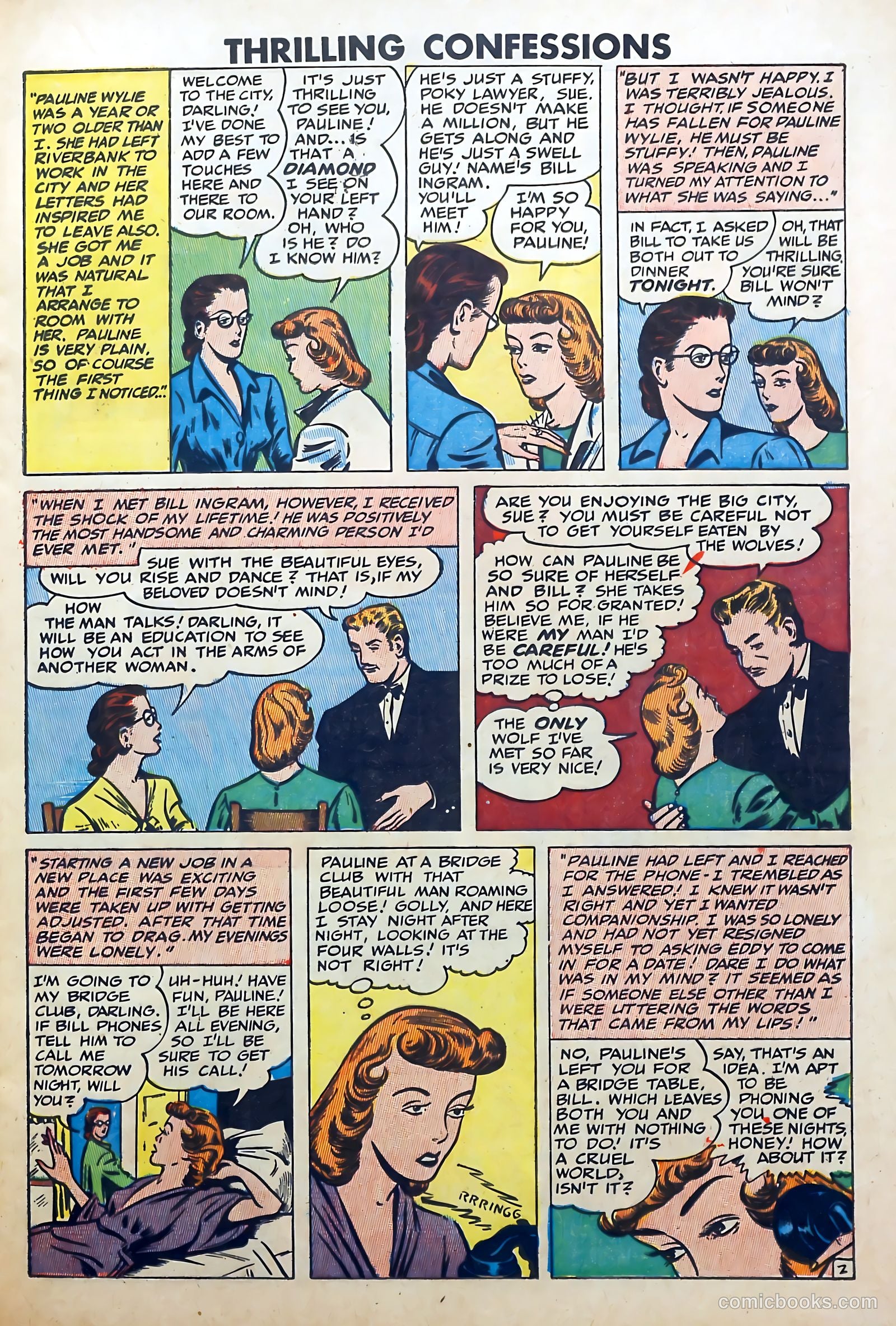 Revealing Confessions #7 (1949) — page 13 of 36