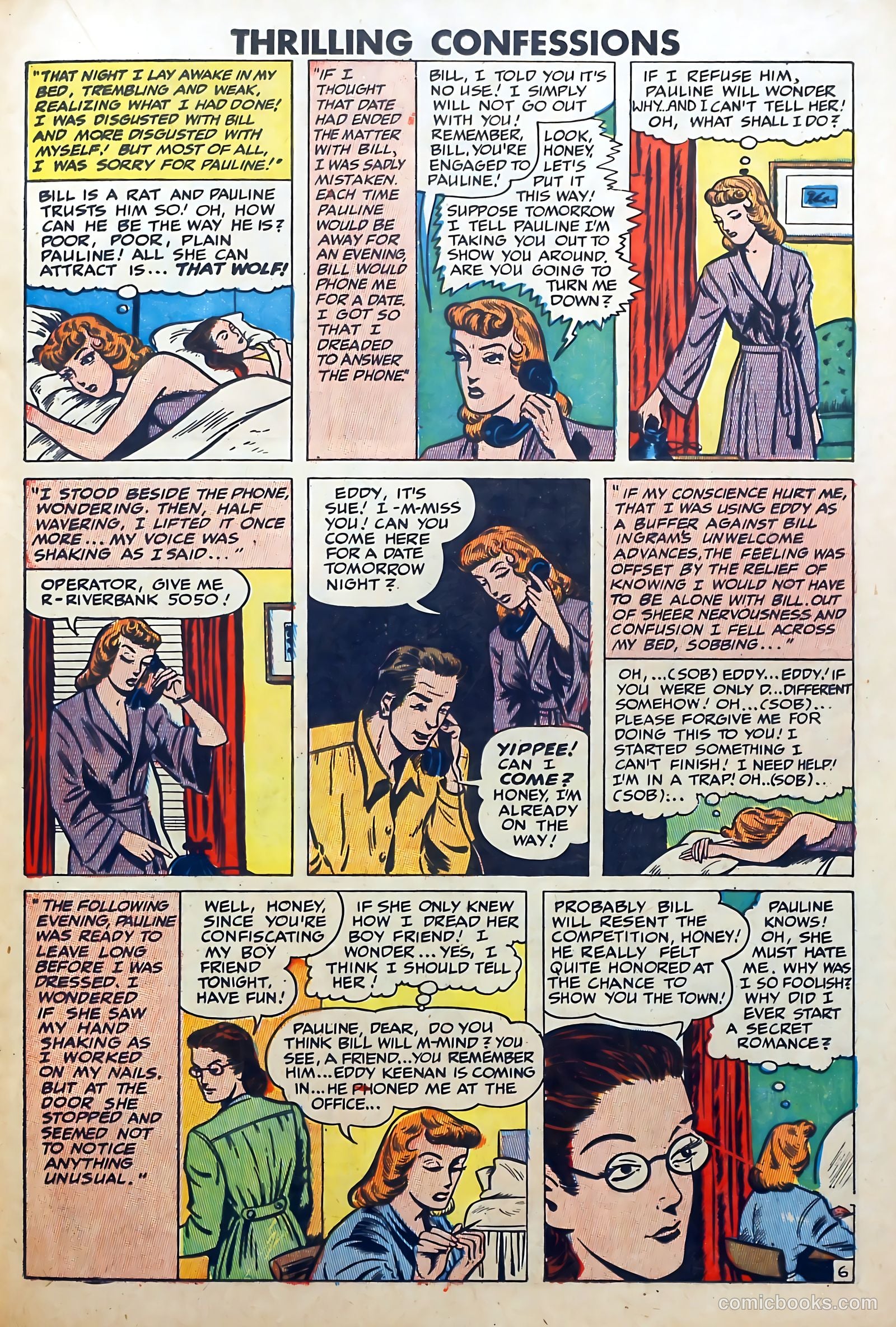 Revealing Confessions #7 (1949) — page 17 of 36
