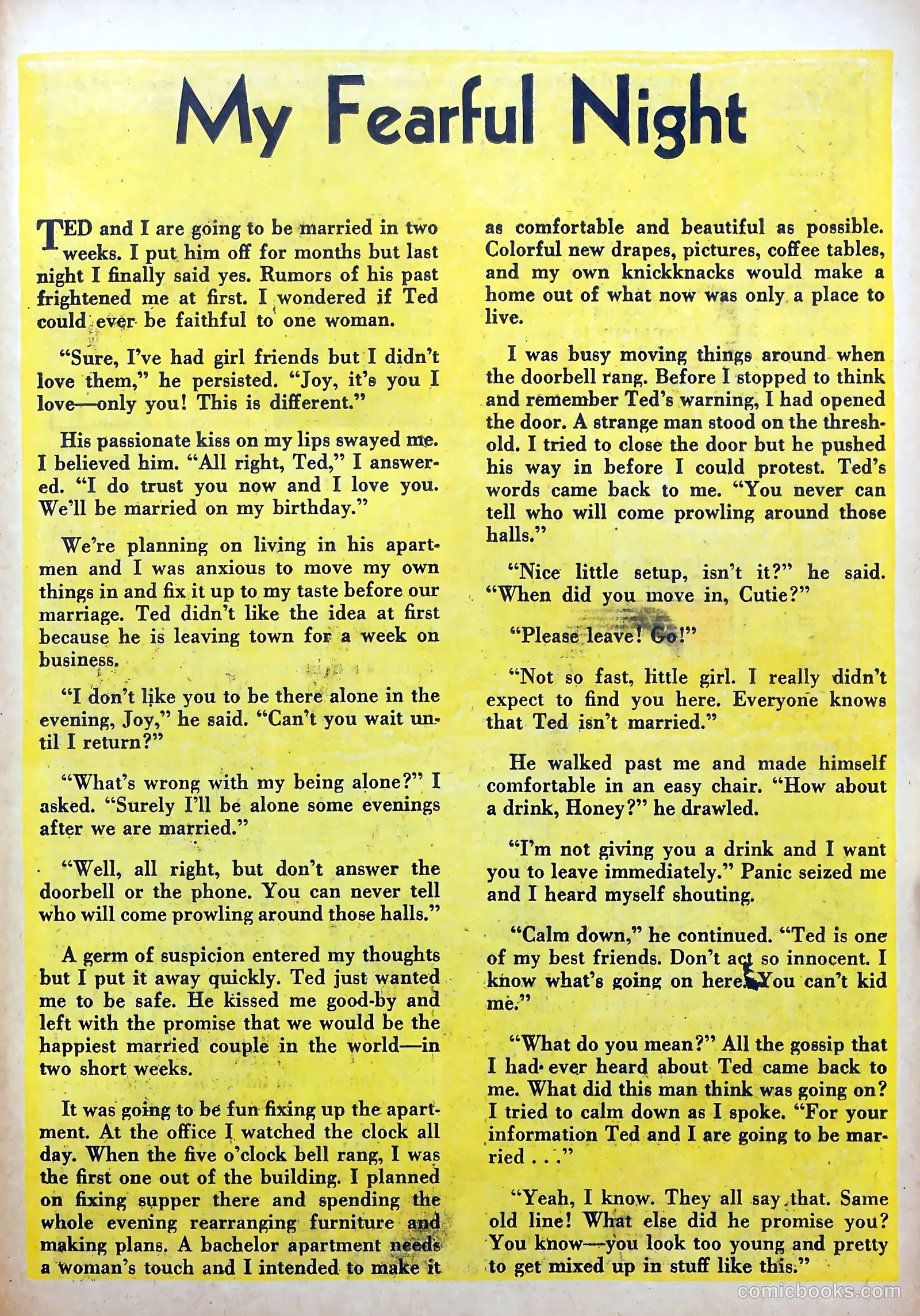 Revealing Confessions #7 (1949) — page 21 of 36