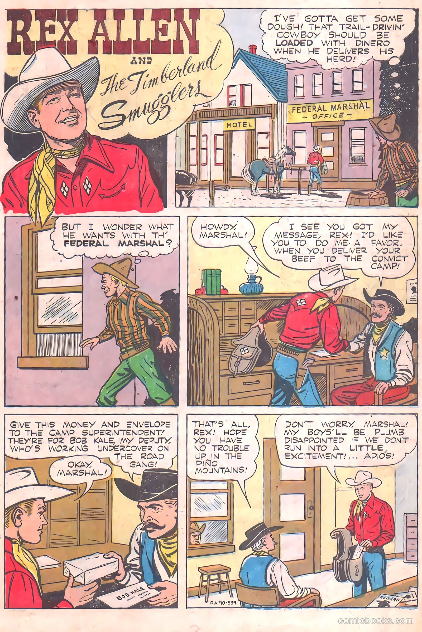 Rex Allen #10 (1953) — page 3 of 36