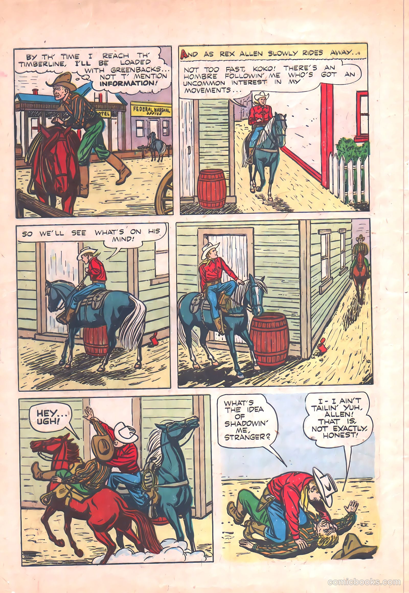 Rex Allen #10 (1953) — page 4 of 36