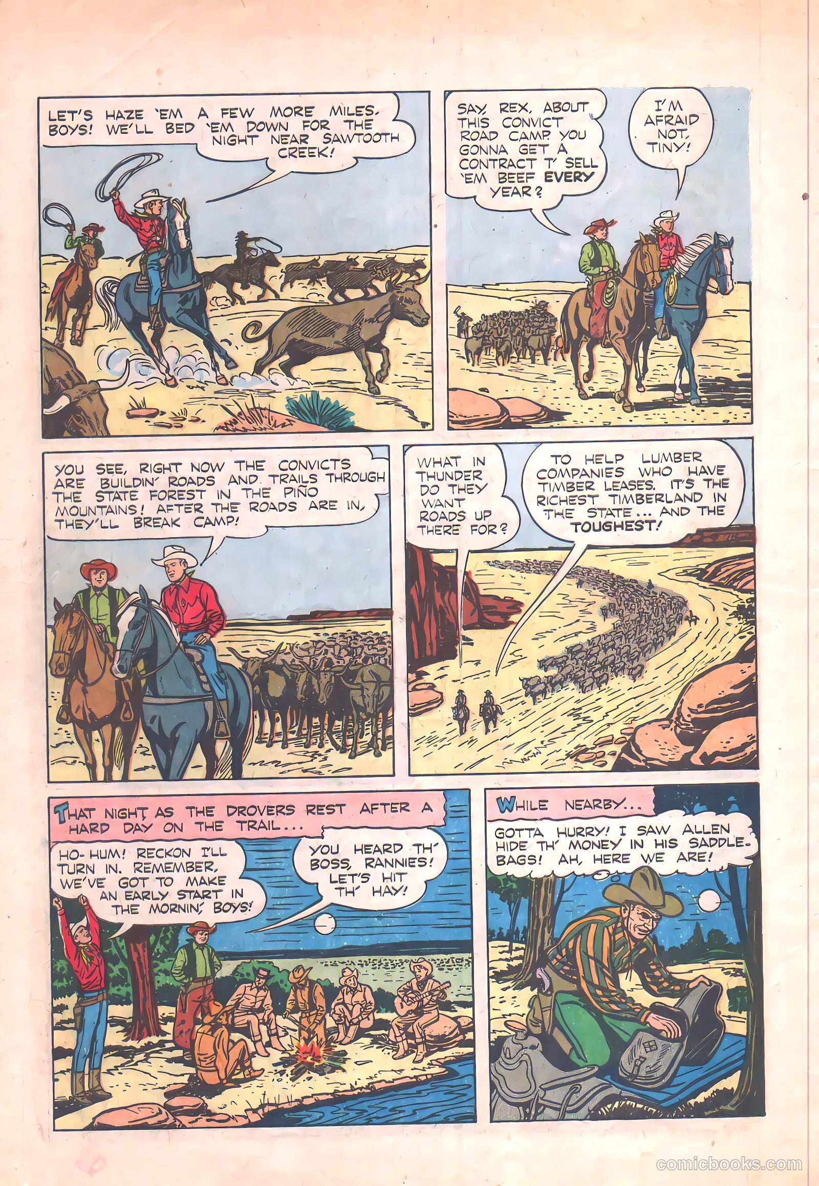 Rex Allen #10 (1953) — page 6 of 36