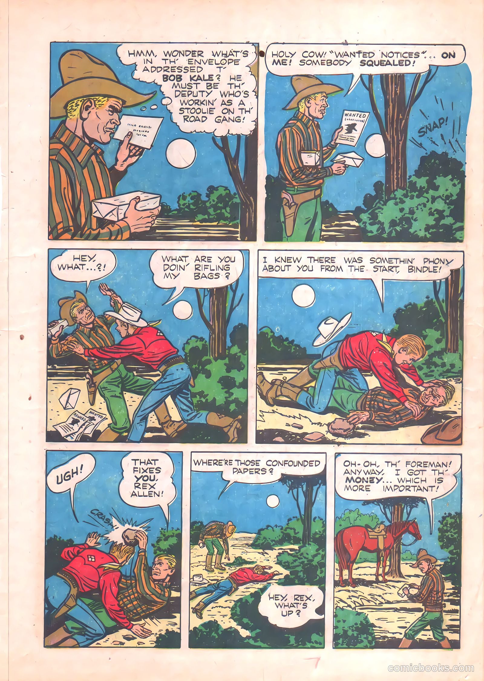 Rex Allen #10 (1953) — page 7 of 36