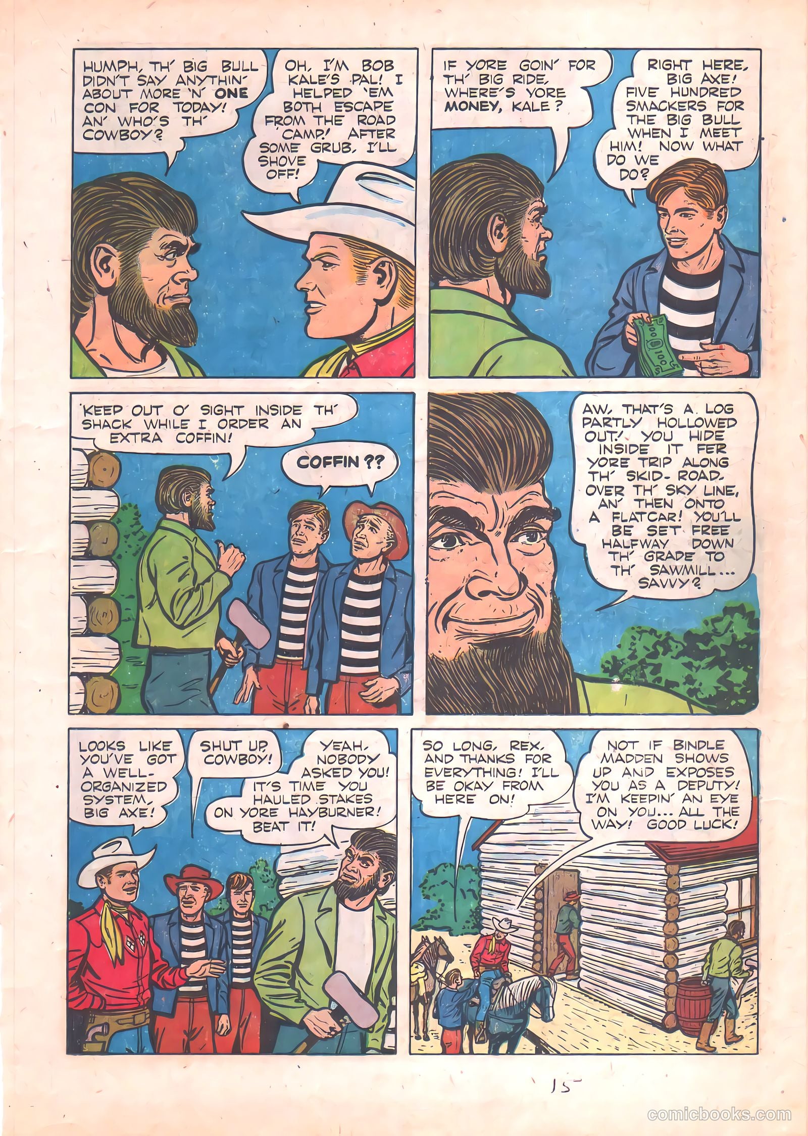 Rex Allen #10 (1953) — page 15 of 36