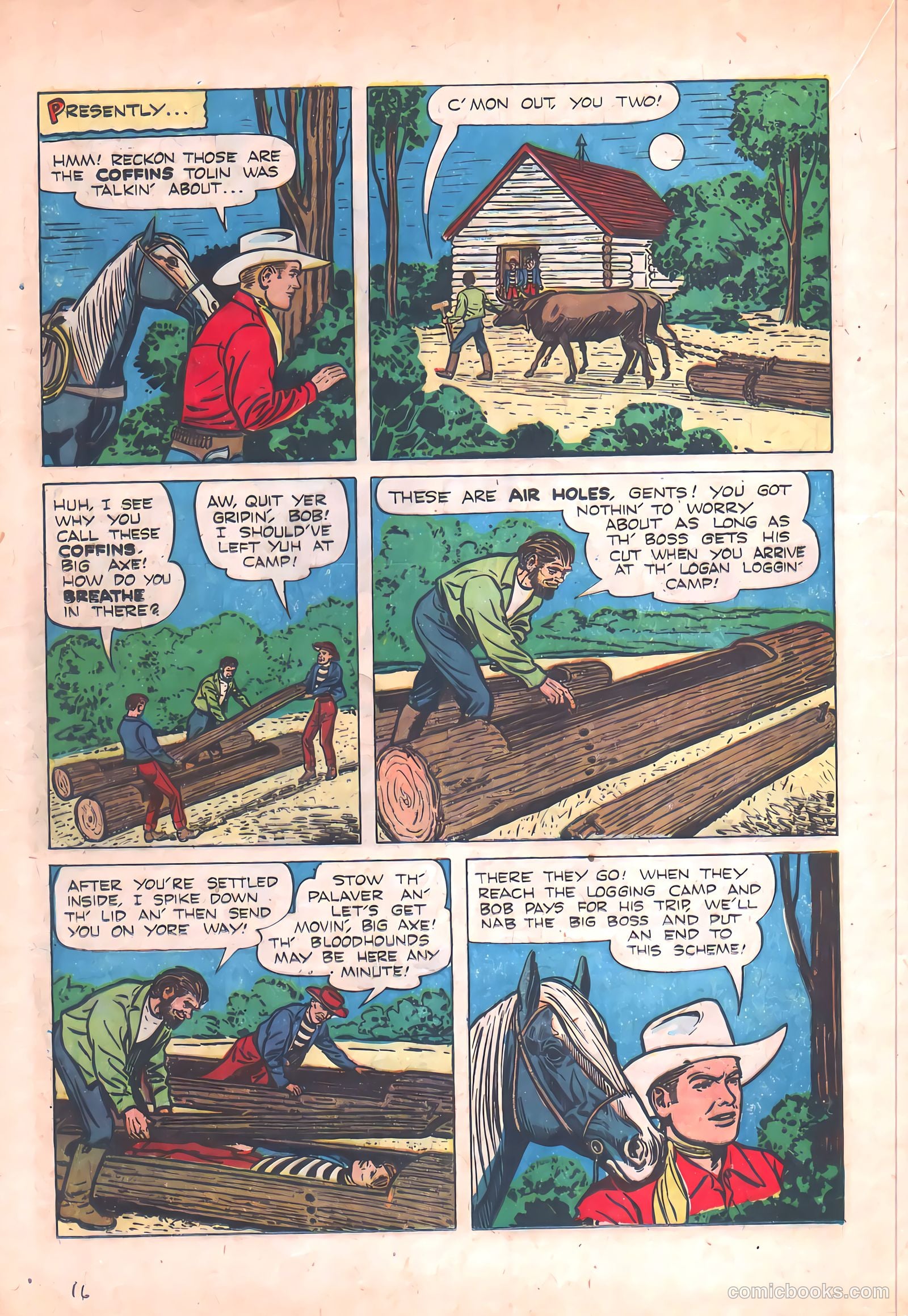 Rex Allen #10 (1953) — page 16 of 36