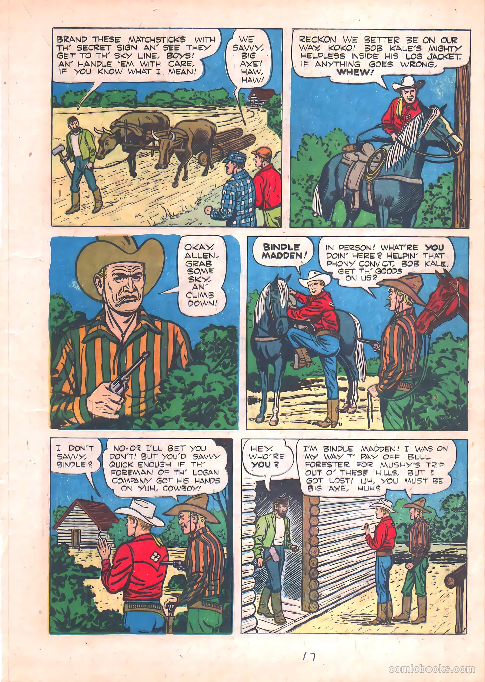 Rex Allen #10 (1953) — page 17 of 36