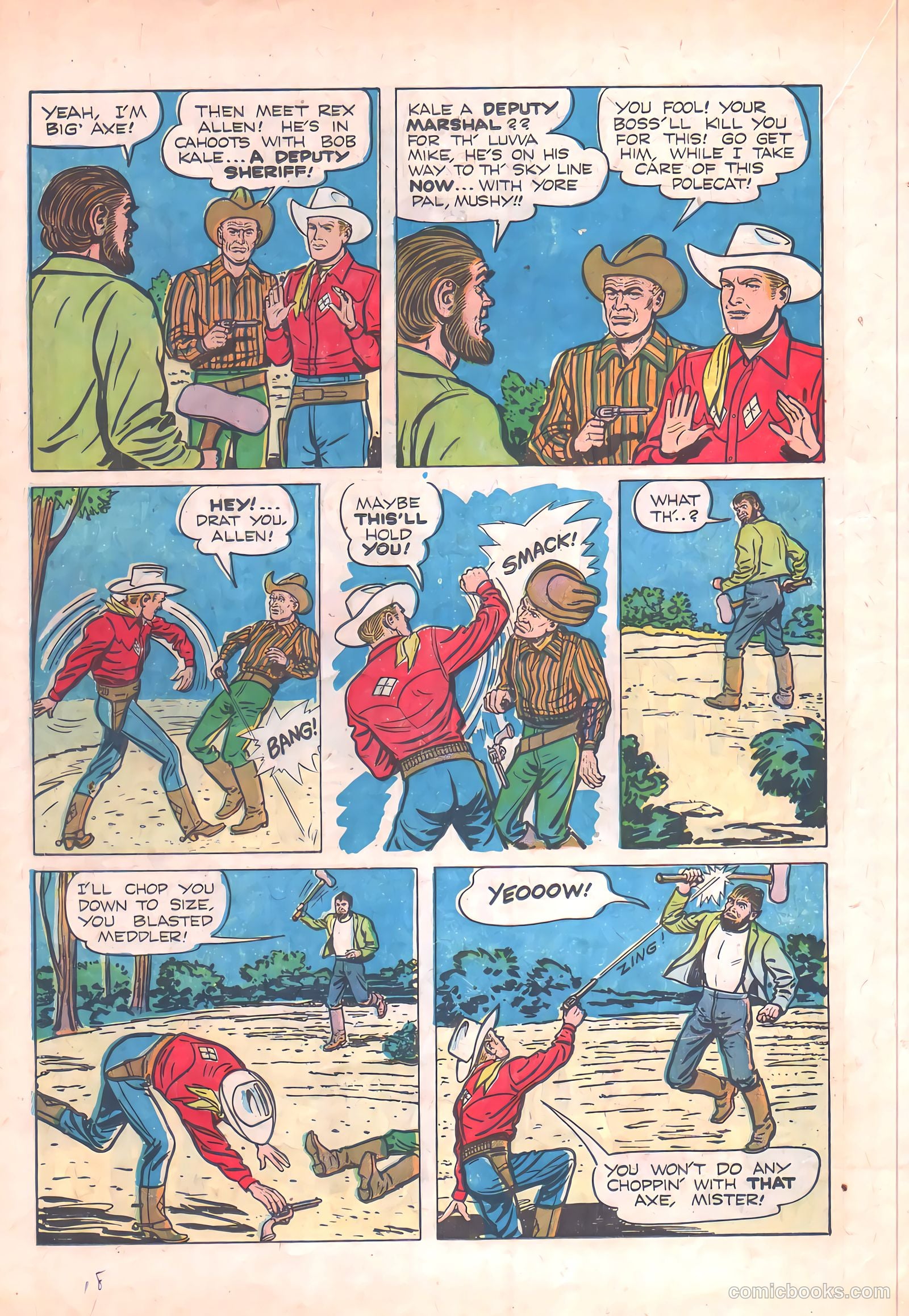 Rex Allen #10 (1953) — page 18 of 36