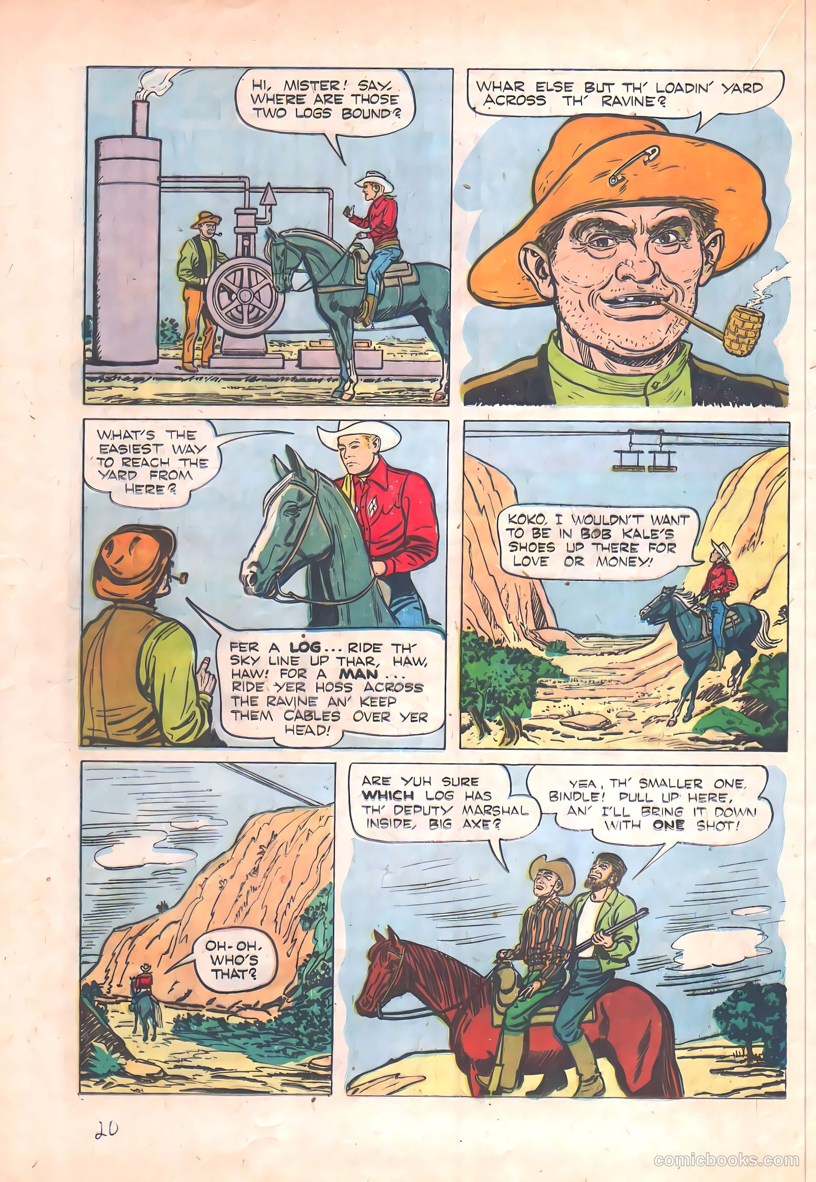 Rex Allen #10 (1953) — page 20 of 36