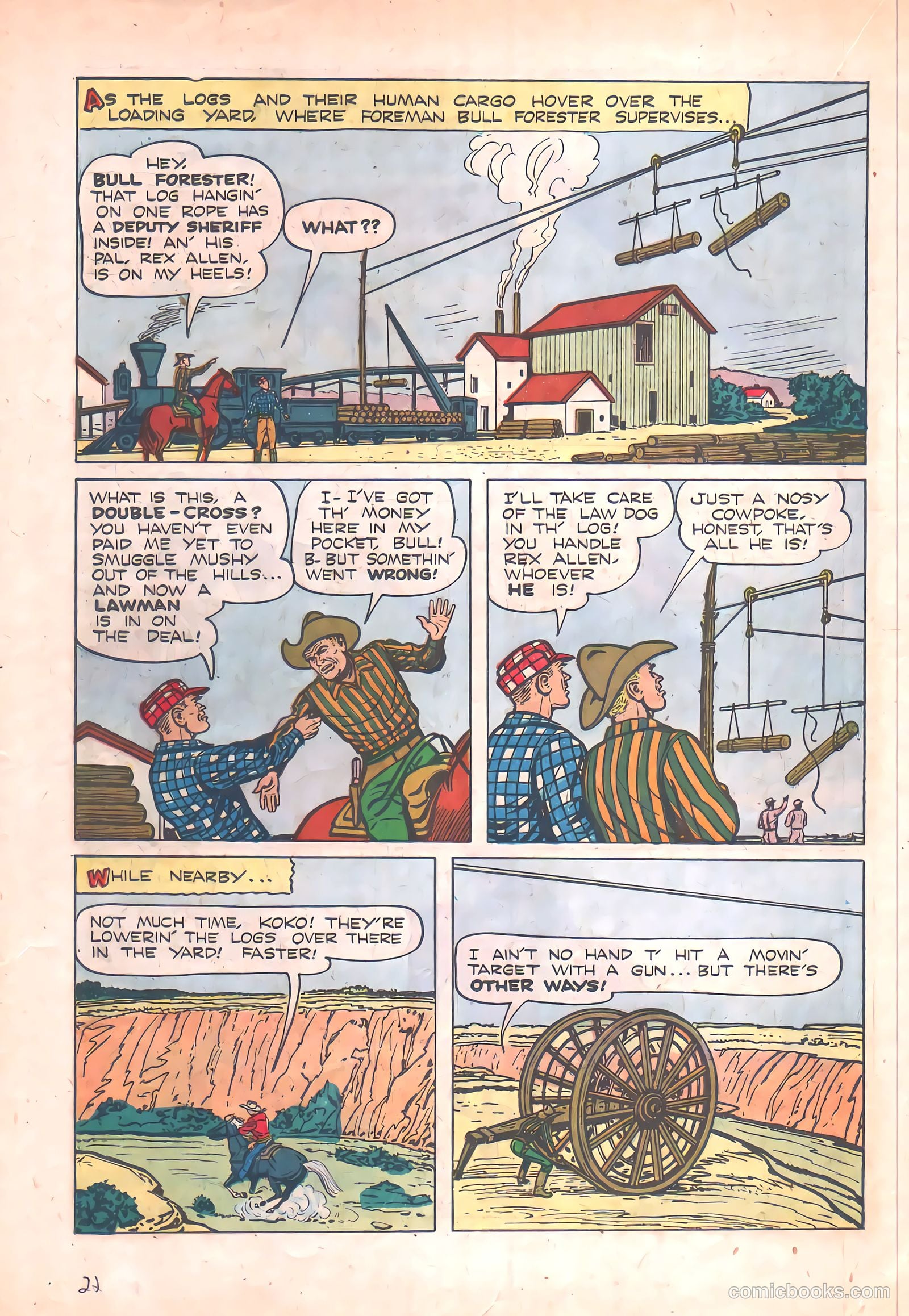 Rex Allen #10 (1953) — page 22 of 36