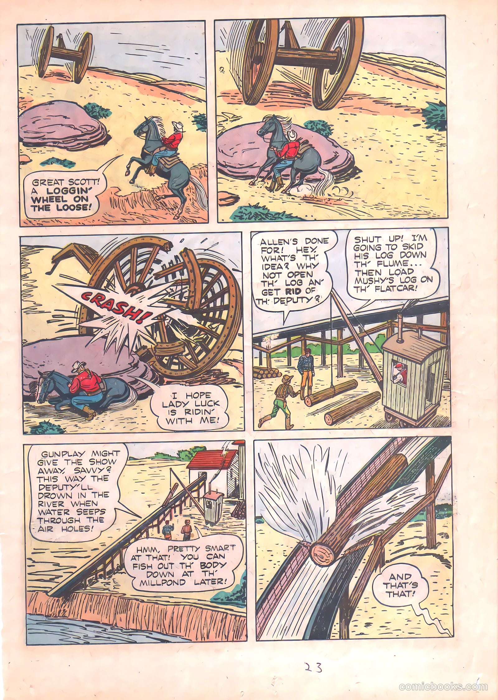 Rex Allen #10 (1953) — page 23 of 36