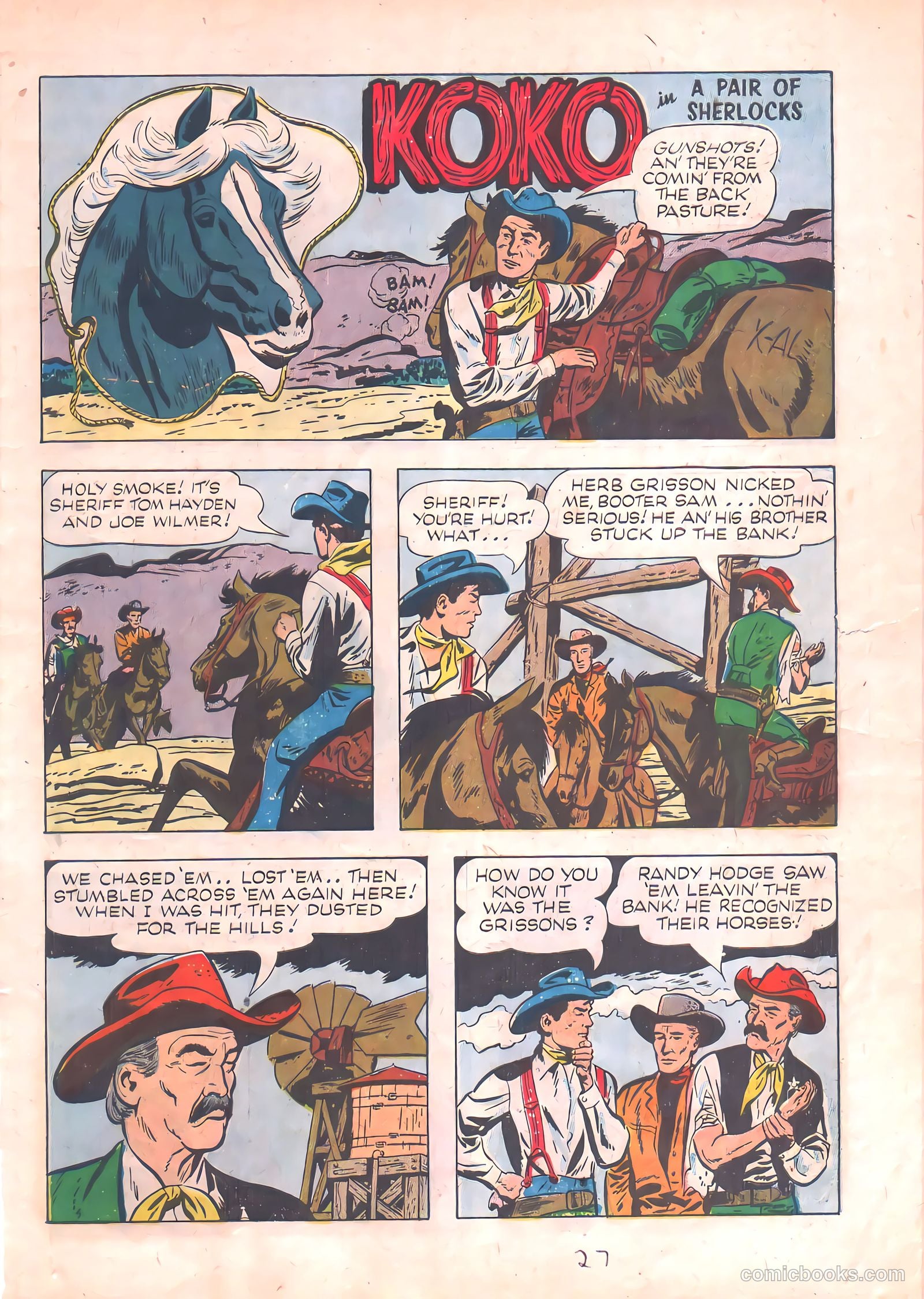 Rex Allen #10 (1953) — page 27 of 36