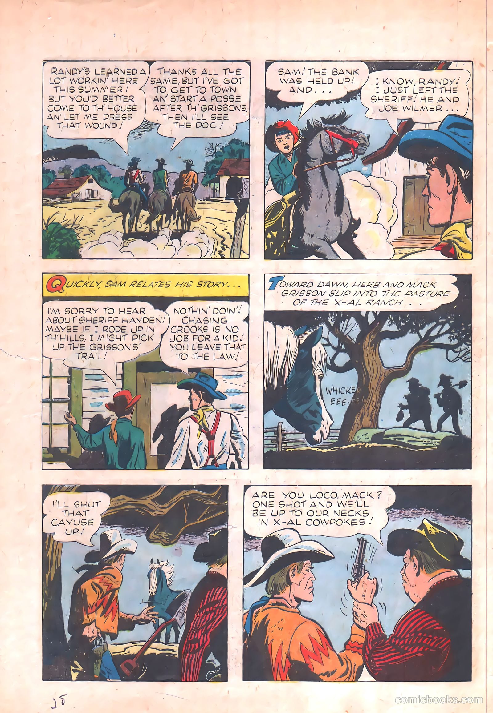 Rex Allen #10 (1953) — page 28 of 36