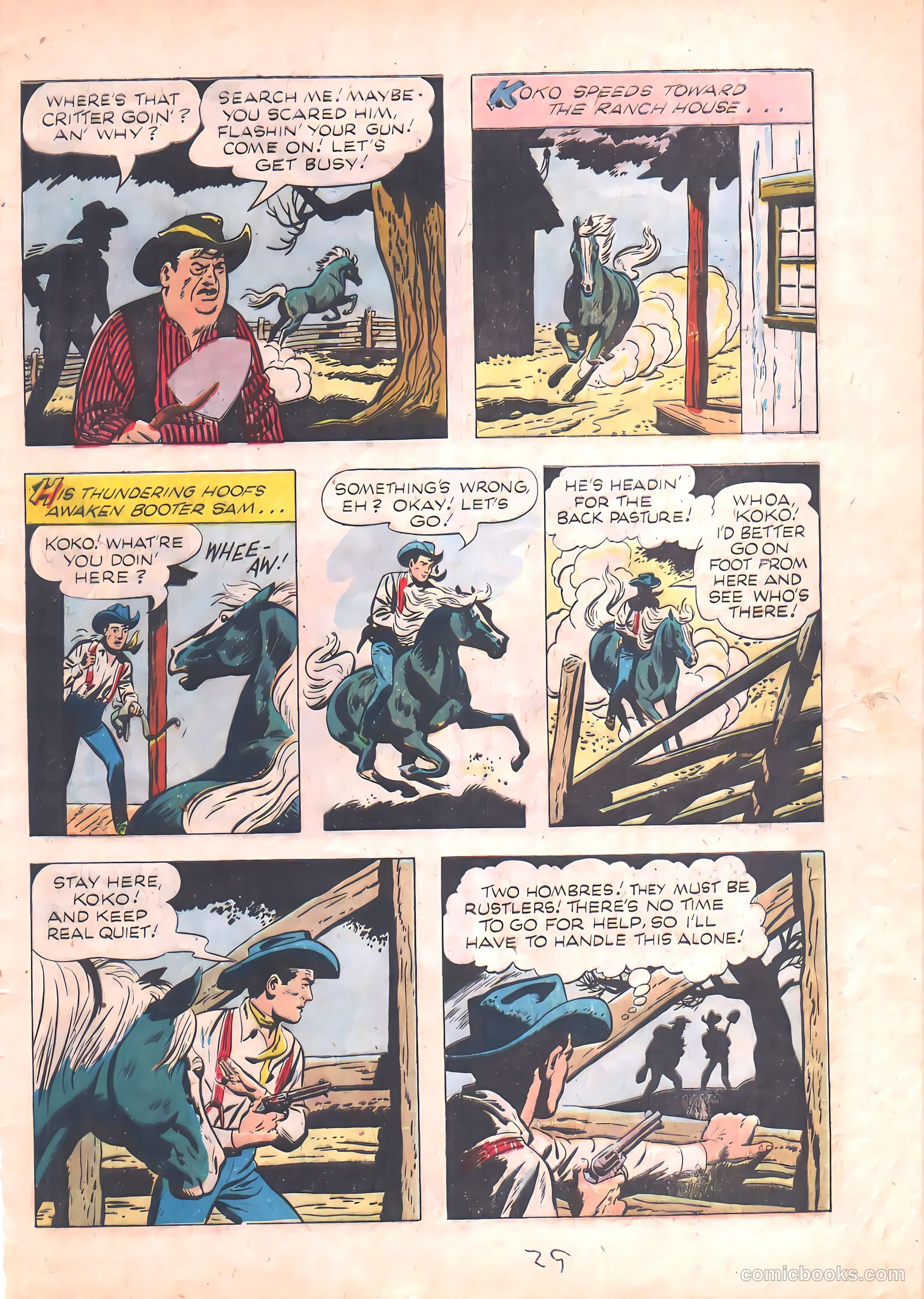 Rex Allen #10 (1953) — page 29 of 36