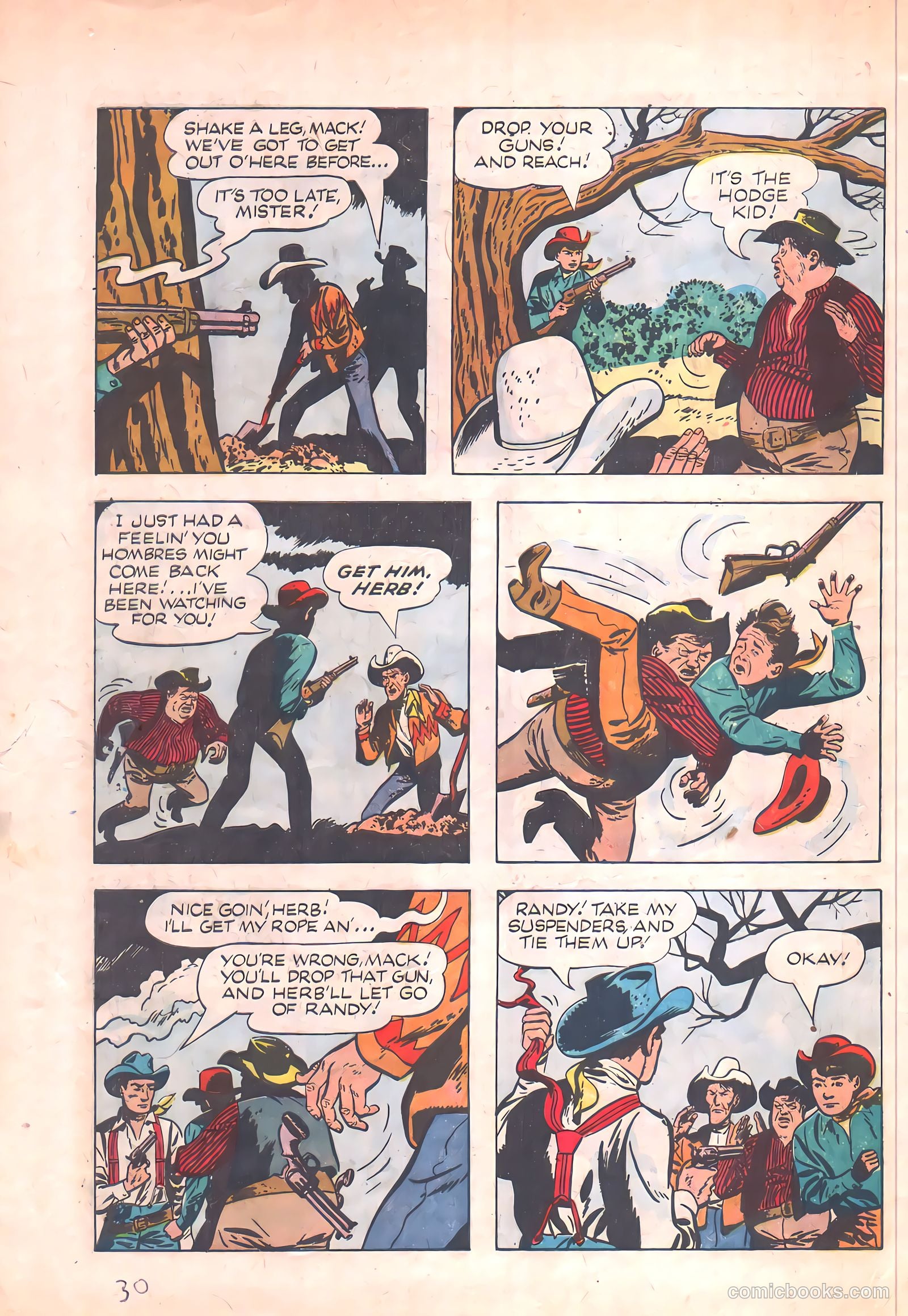 Rex Allen #10 (1953) — page 30 of 36