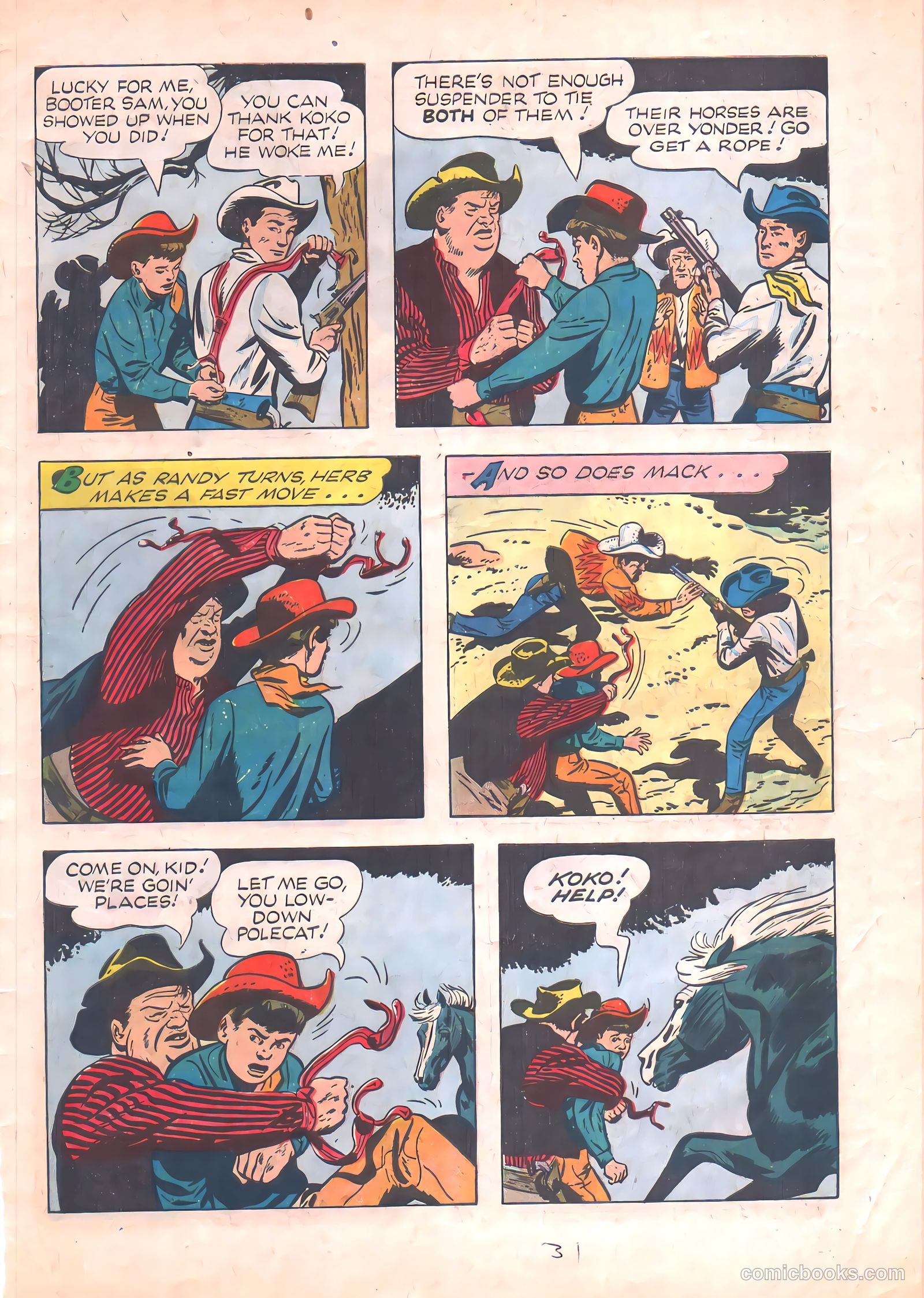 Rex Allen #10 (1953) — page 31 of 36