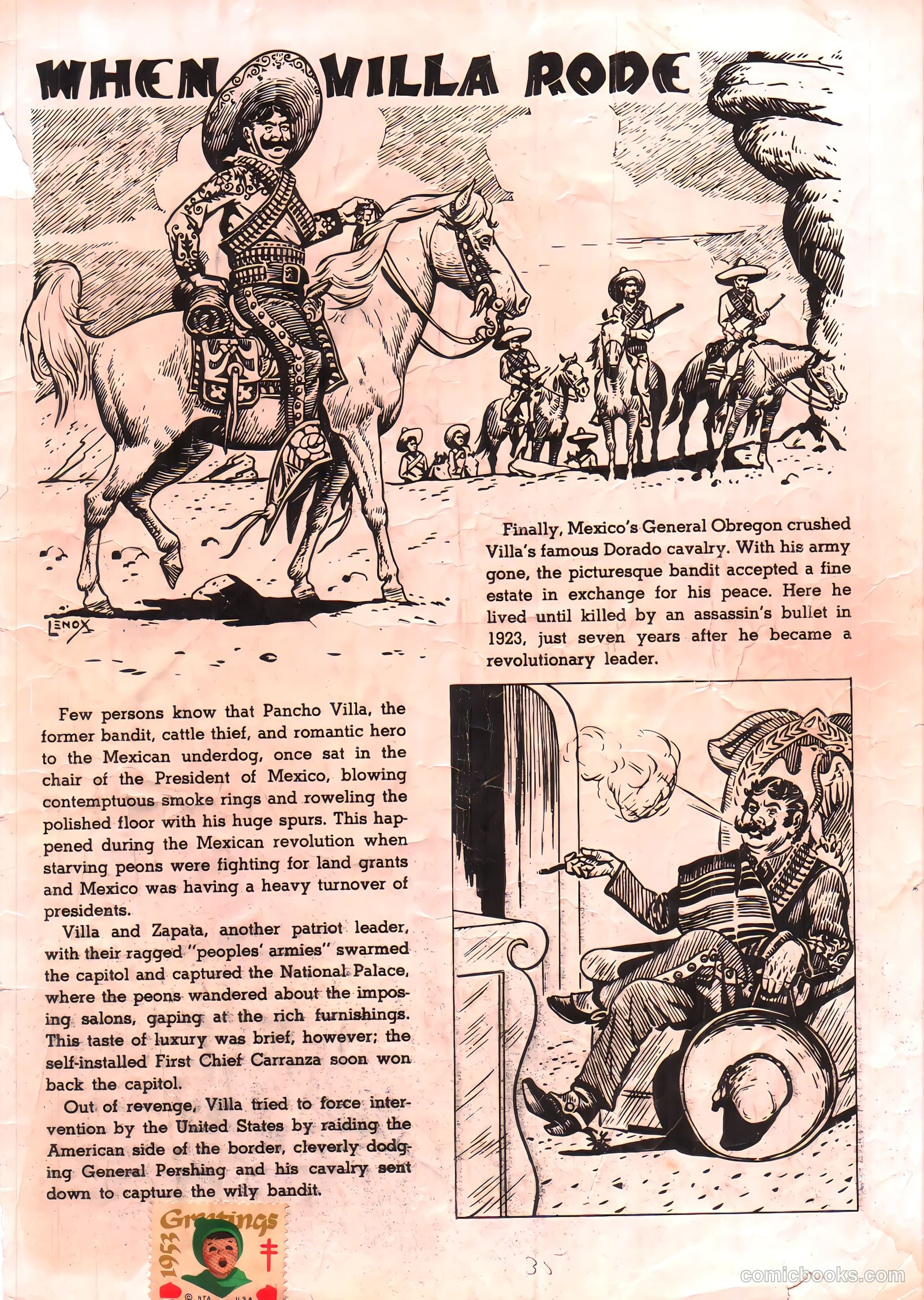 Rex Allen #10 (1953) — page 35 of 36