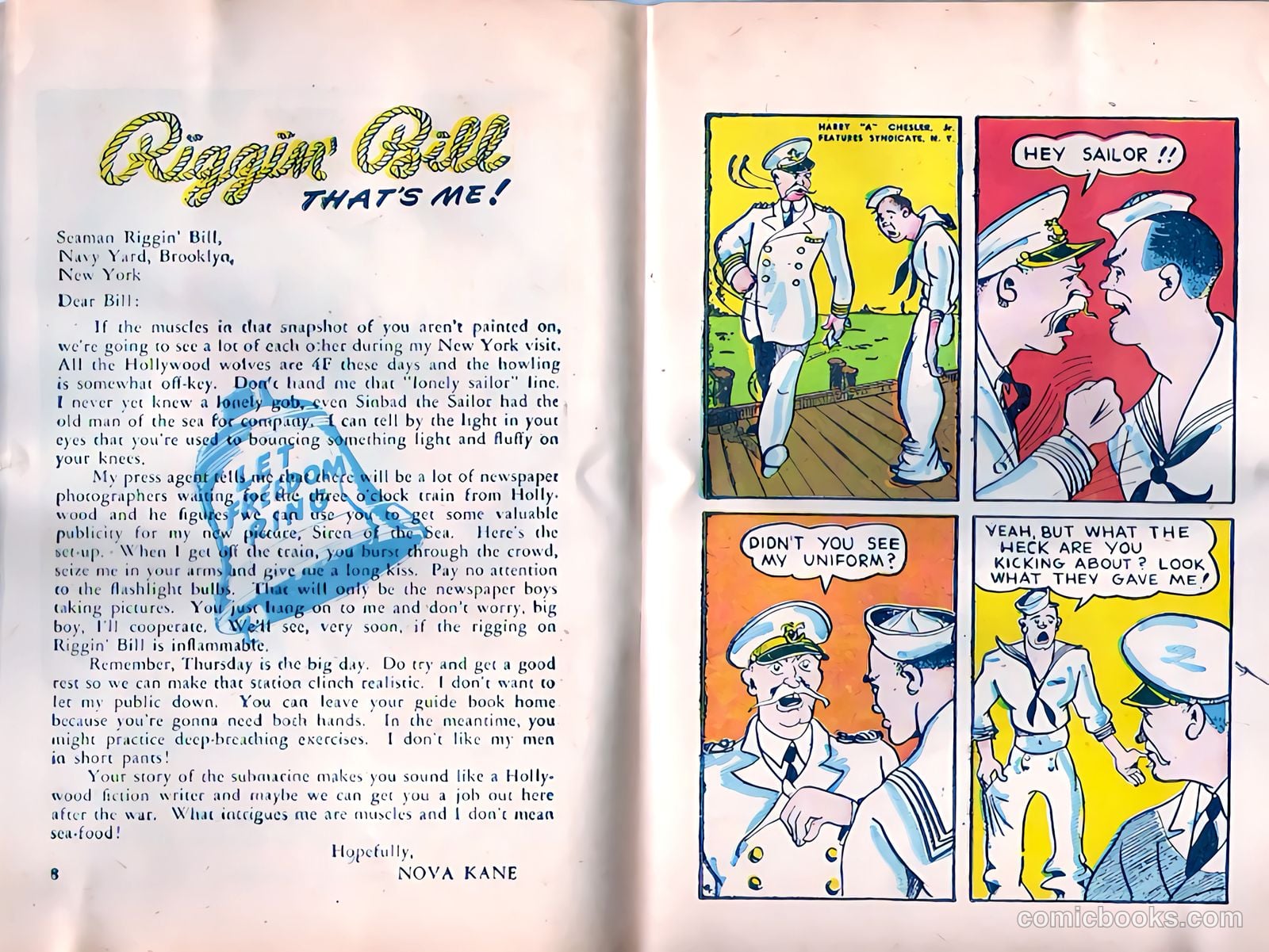 Riggin' Bill #1 (1944) — page 4 of 35