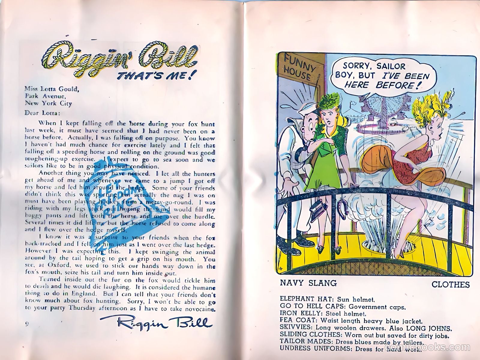 Riggin' Bill #1 (1944) — page 5 of 35