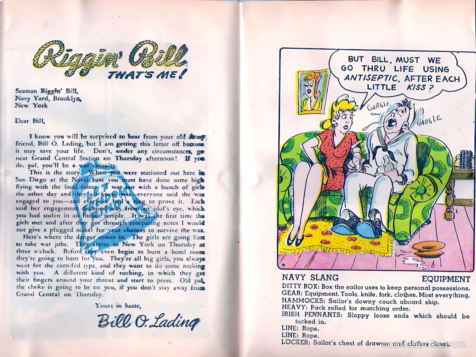 Riggin' Bill #1 (1944) — page 8 of 35