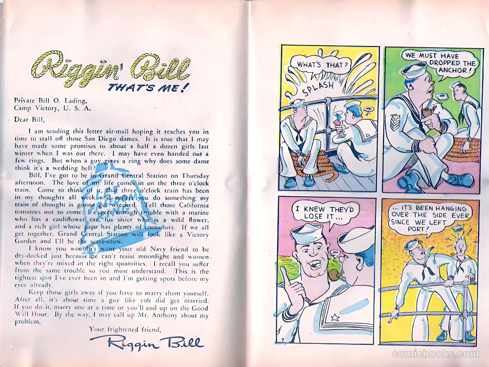 Riggin' Bill #1 (1944) — page 9 of 35