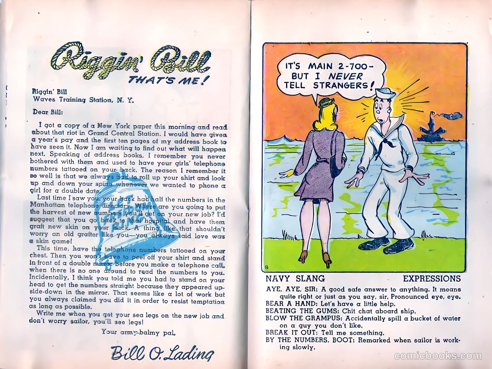 Riggin' Bill #1 (1944) — page 12 of 35