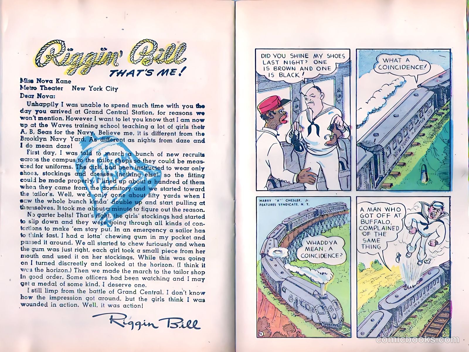 Riggin' Bill #1 (1944) — page 13 of 35