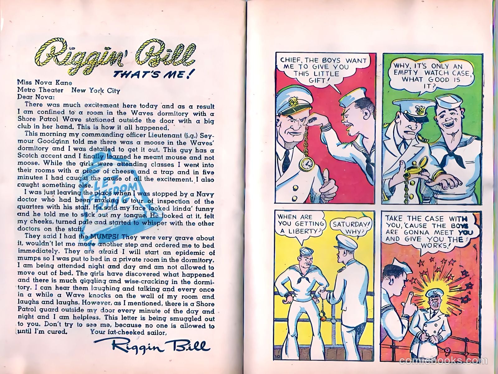 Riggin' Bill #1 (1944) — page 15 of 35