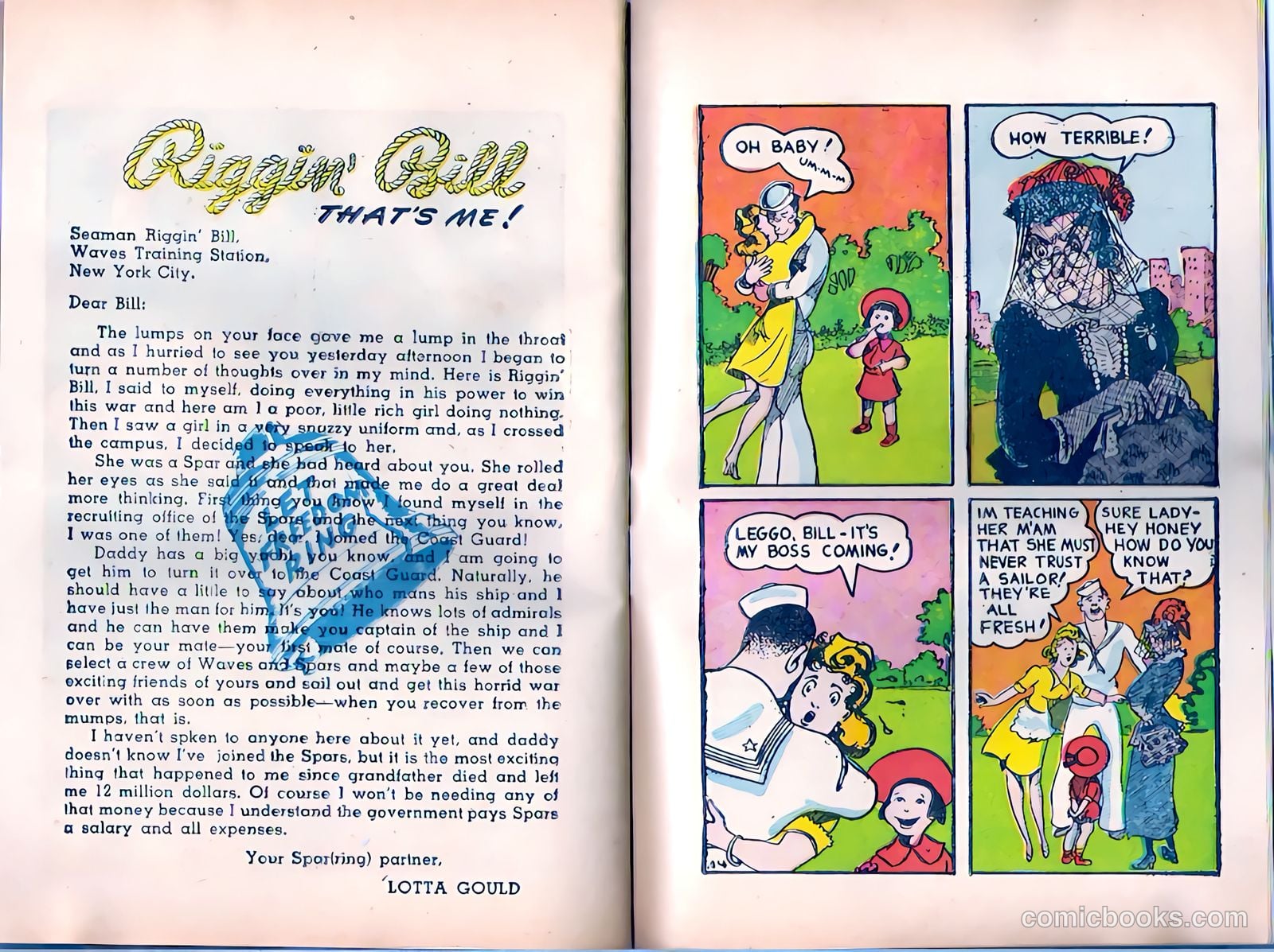 Riggin' Bill #1 (1944) — page 23 of 35