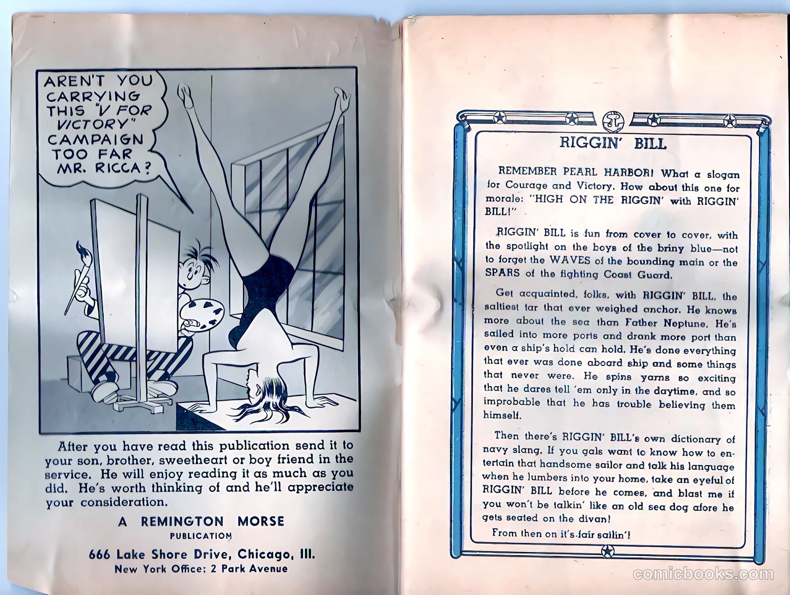 Riggin' Bill #1 (1944) — page 30 of 35