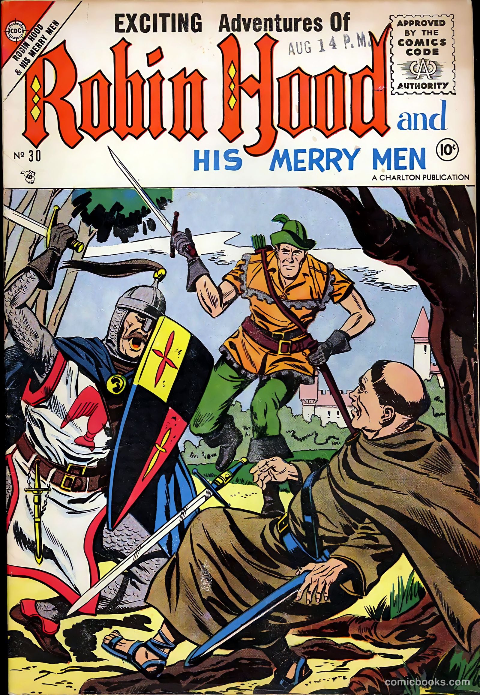 Robin Hood and His Merry Men #30 (1956) — page 37 of 37