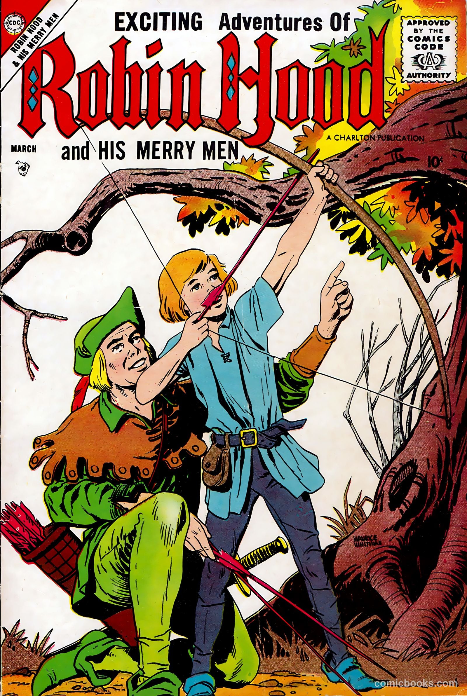 Robin Hood and His Merry Men #36 cover