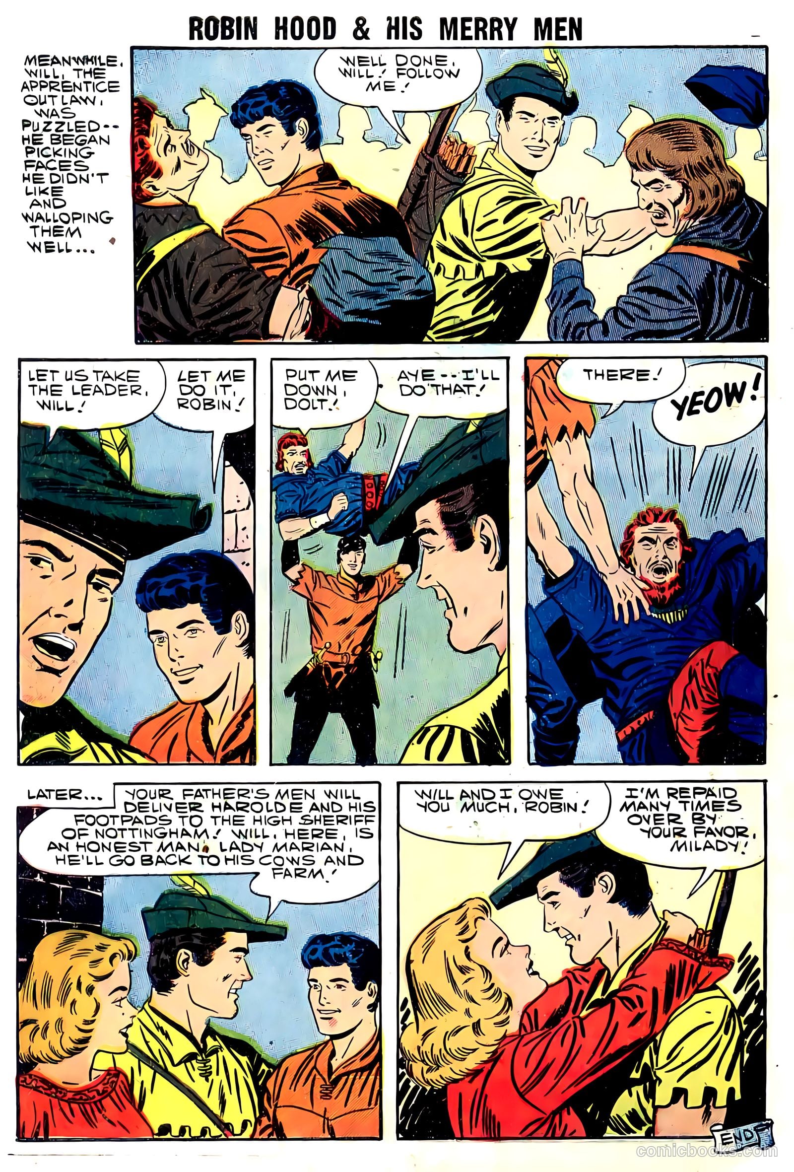 Robin Hood and His Merry Men #37 (1958) — page 6 of 28