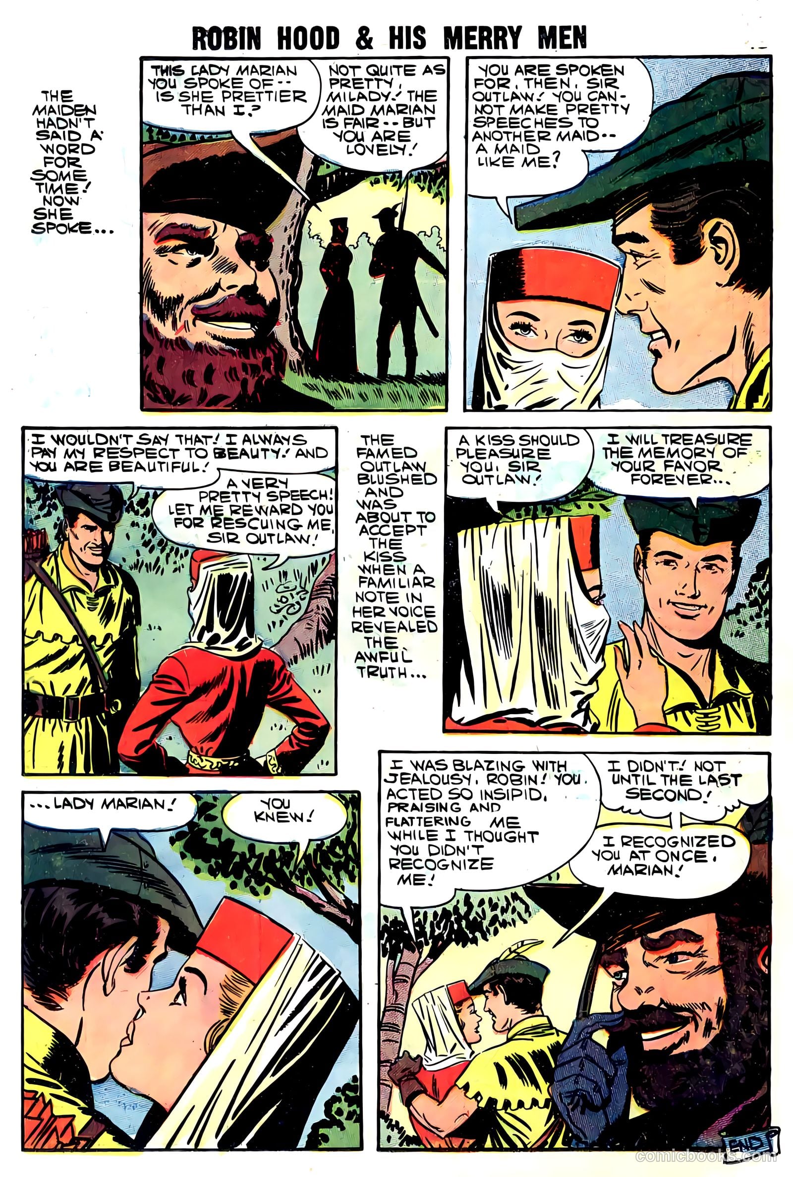 Robin Hood and His Merry Men #37 (1958) — page 10 of 28