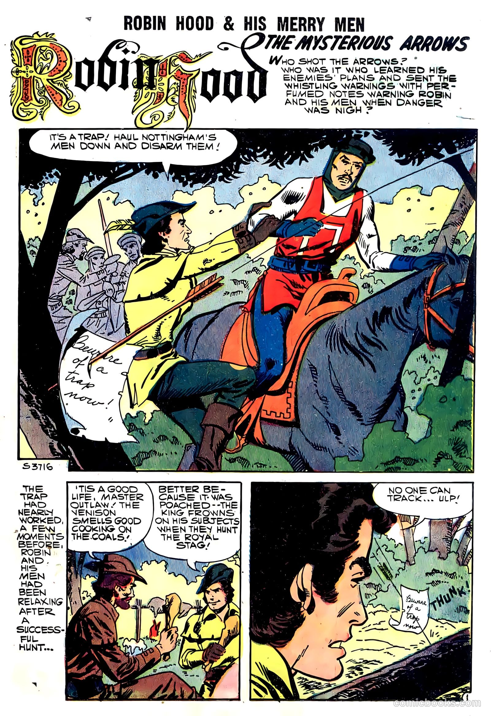 Robin Hood and His Merry Men #37 (1958) — page 11 of 28