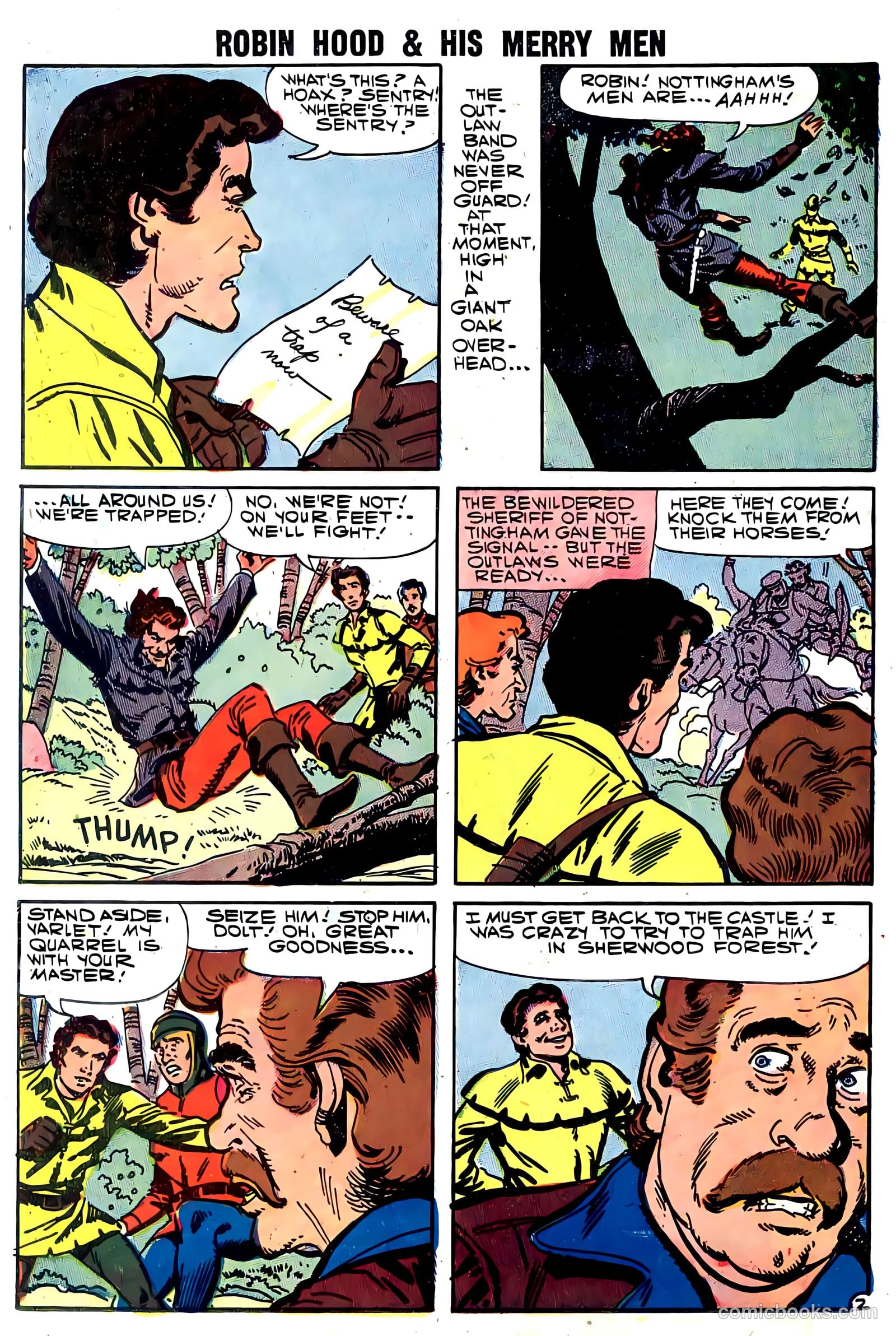 Robin Hood and His Merry Men #37 (1958) — page 12 of 28