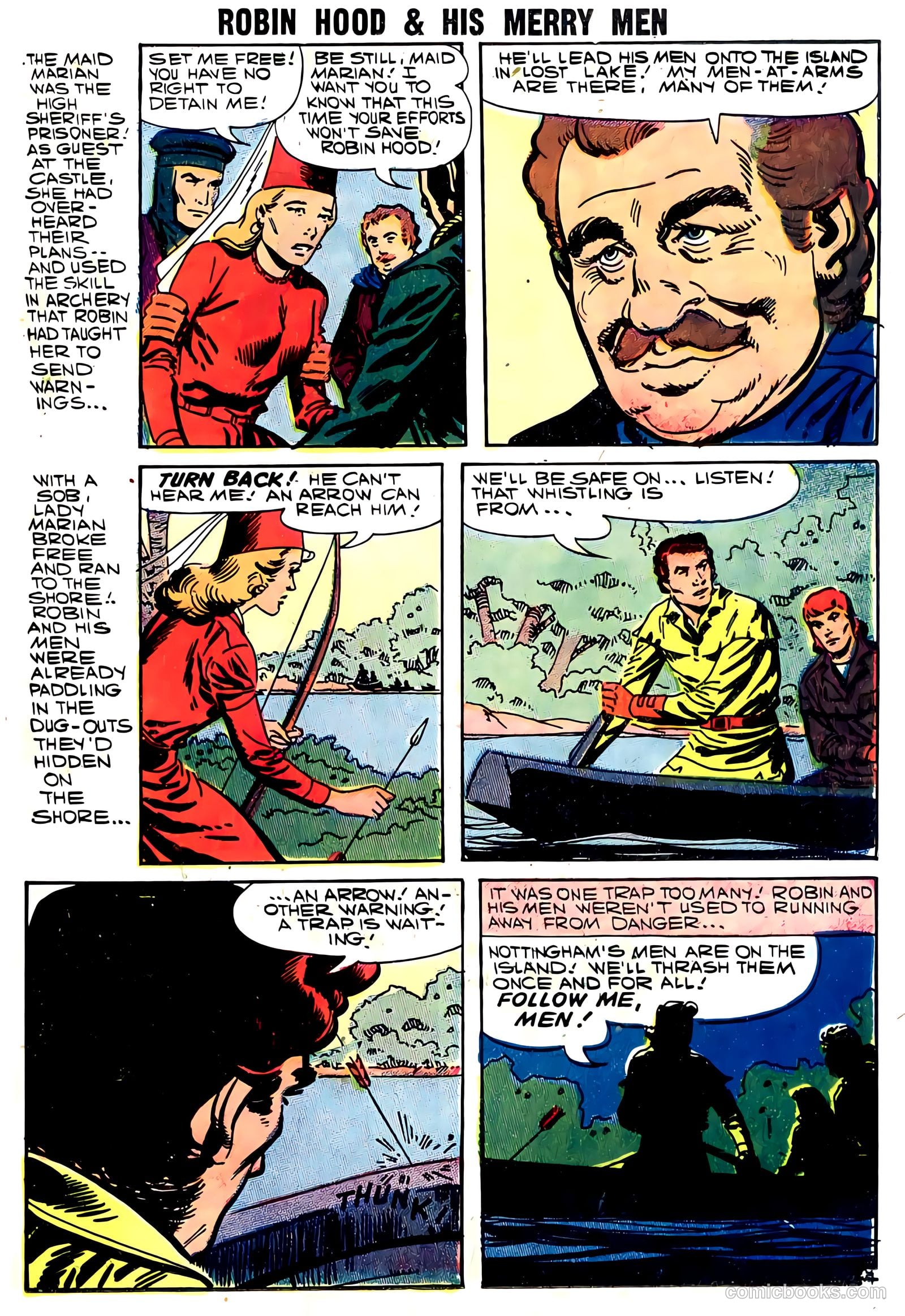 Robin Hood and His Merry Men #37 (1958) — page 14 of 28