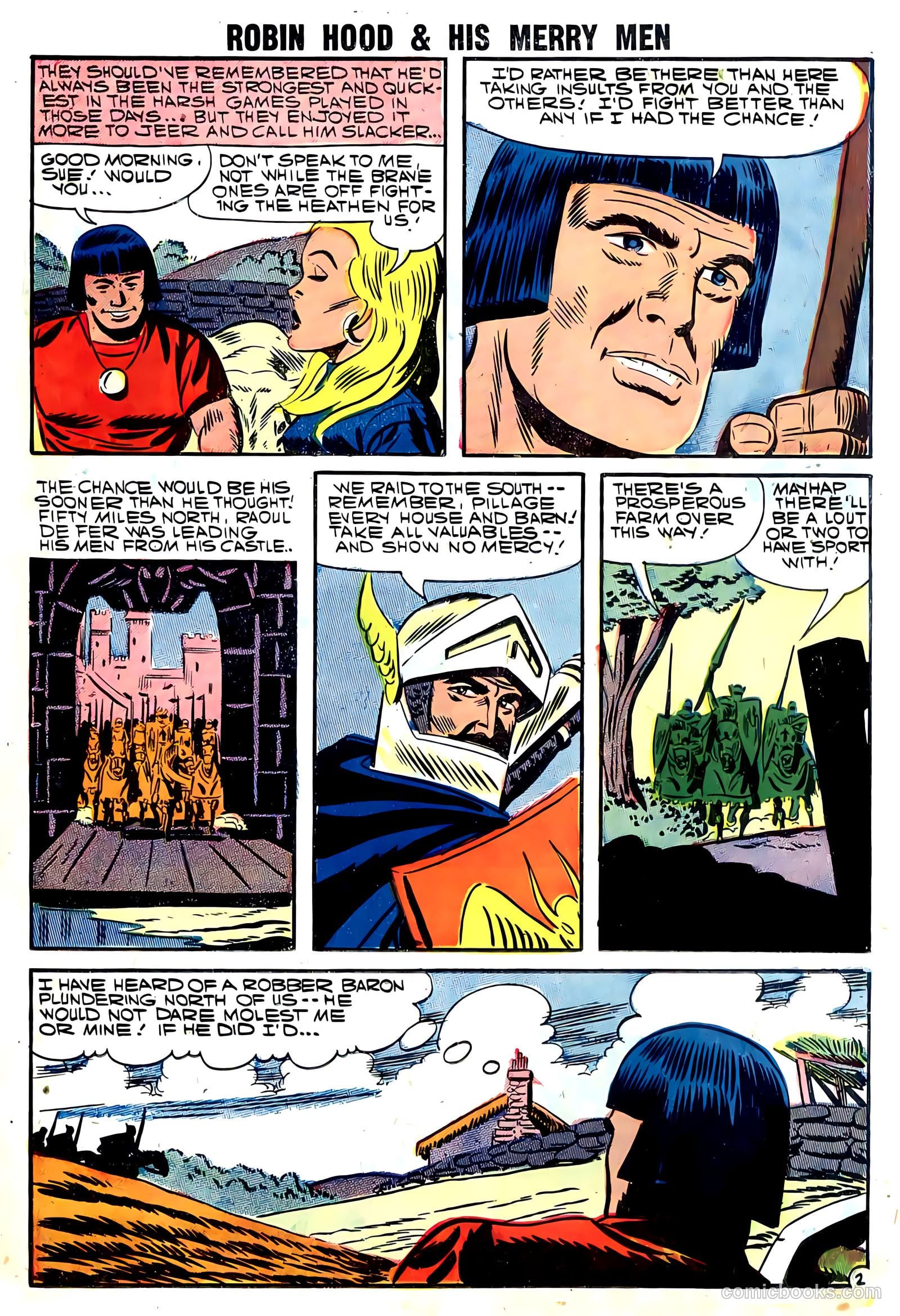 Robin Hood and His Merry Men #37 (1958) — page 19 of 28