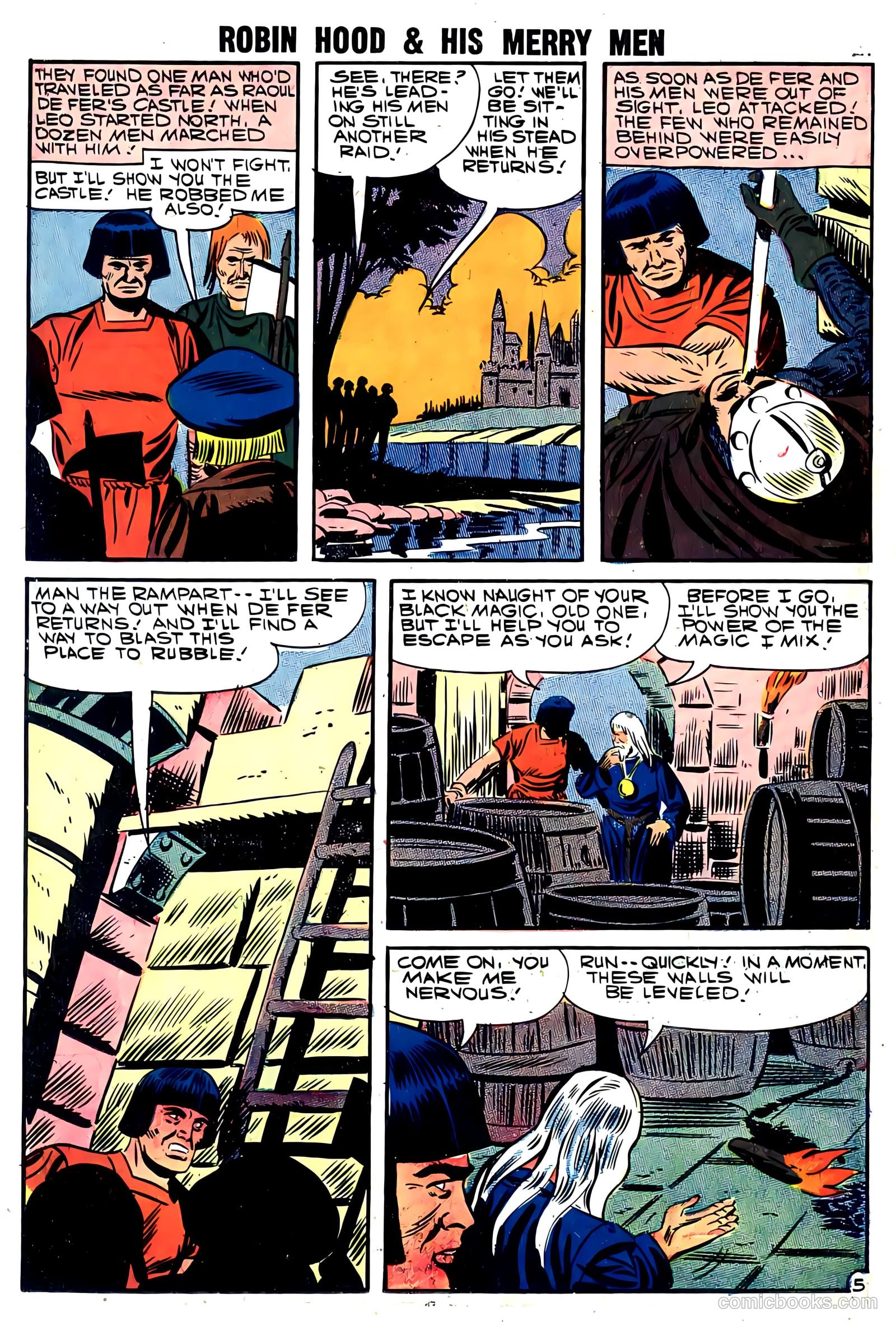 Robin Hood and His Merry Men #37 (1958) — page 22 of 28