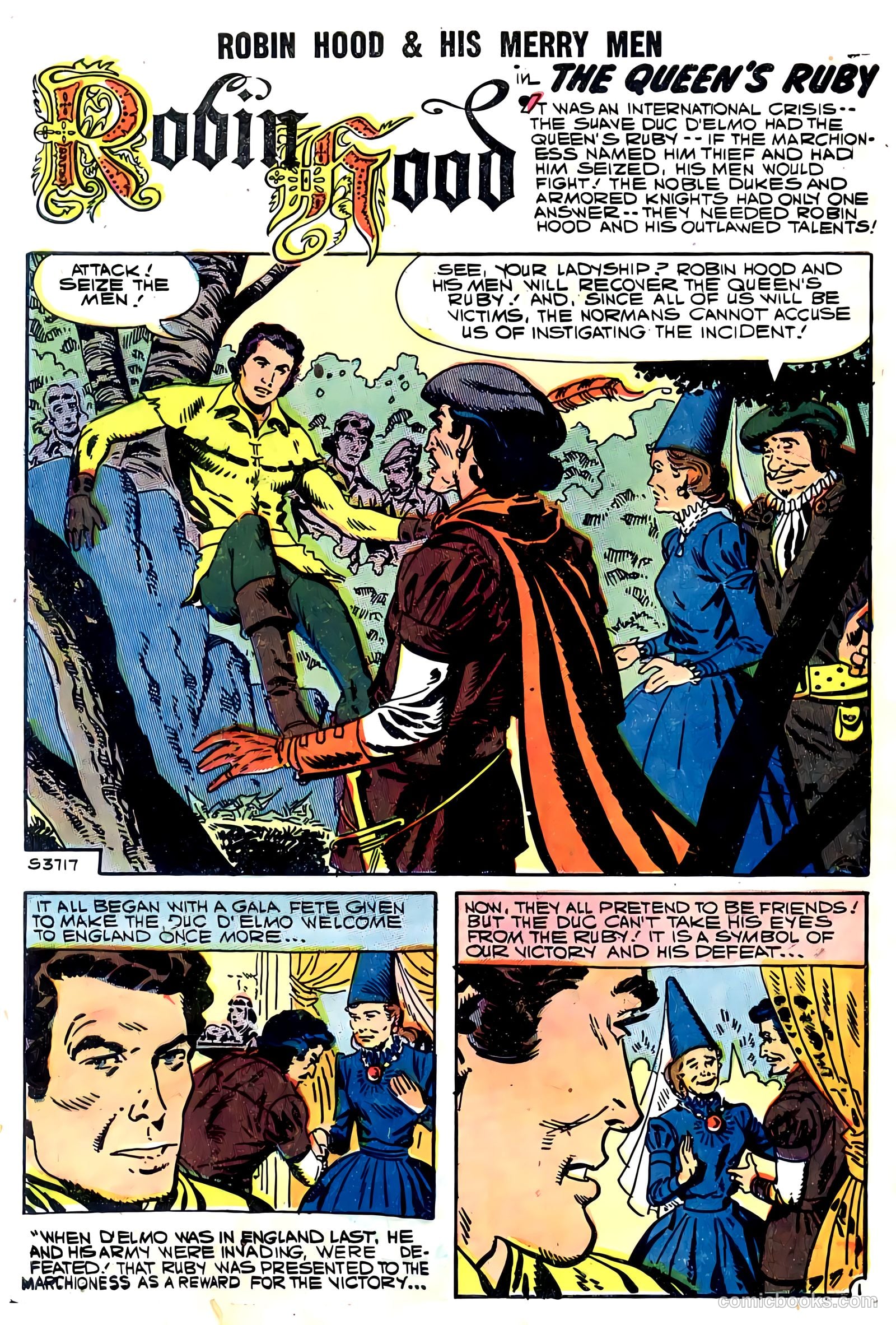 Robin Hood and His Merry Men #37 (1958) — page 24 of 28