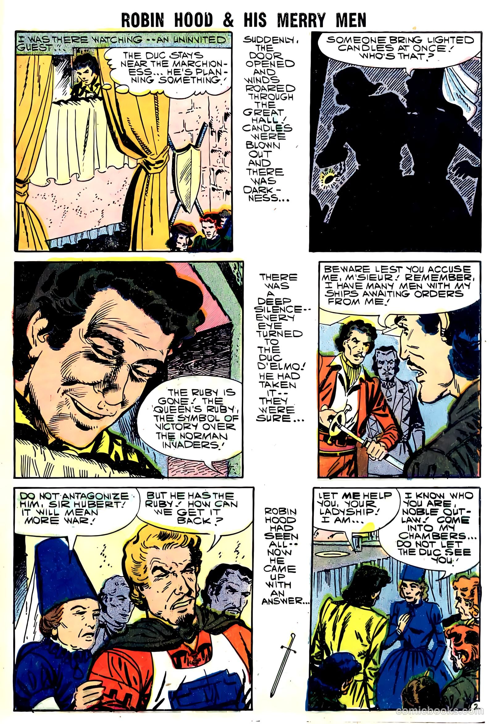 Robin Hood and His Merry Men #37 (1958) — page 25 of 28