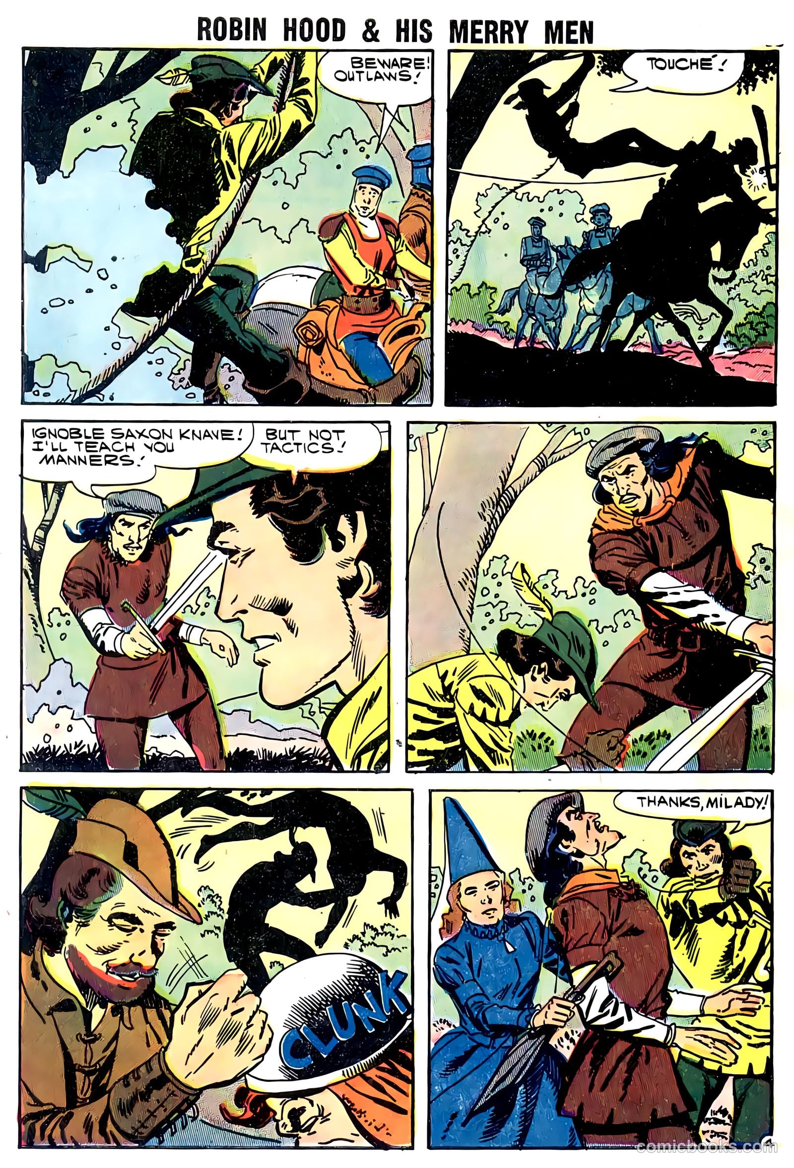 Robin Hood and His Merry Men #37 (1958) — page 27 of 28
