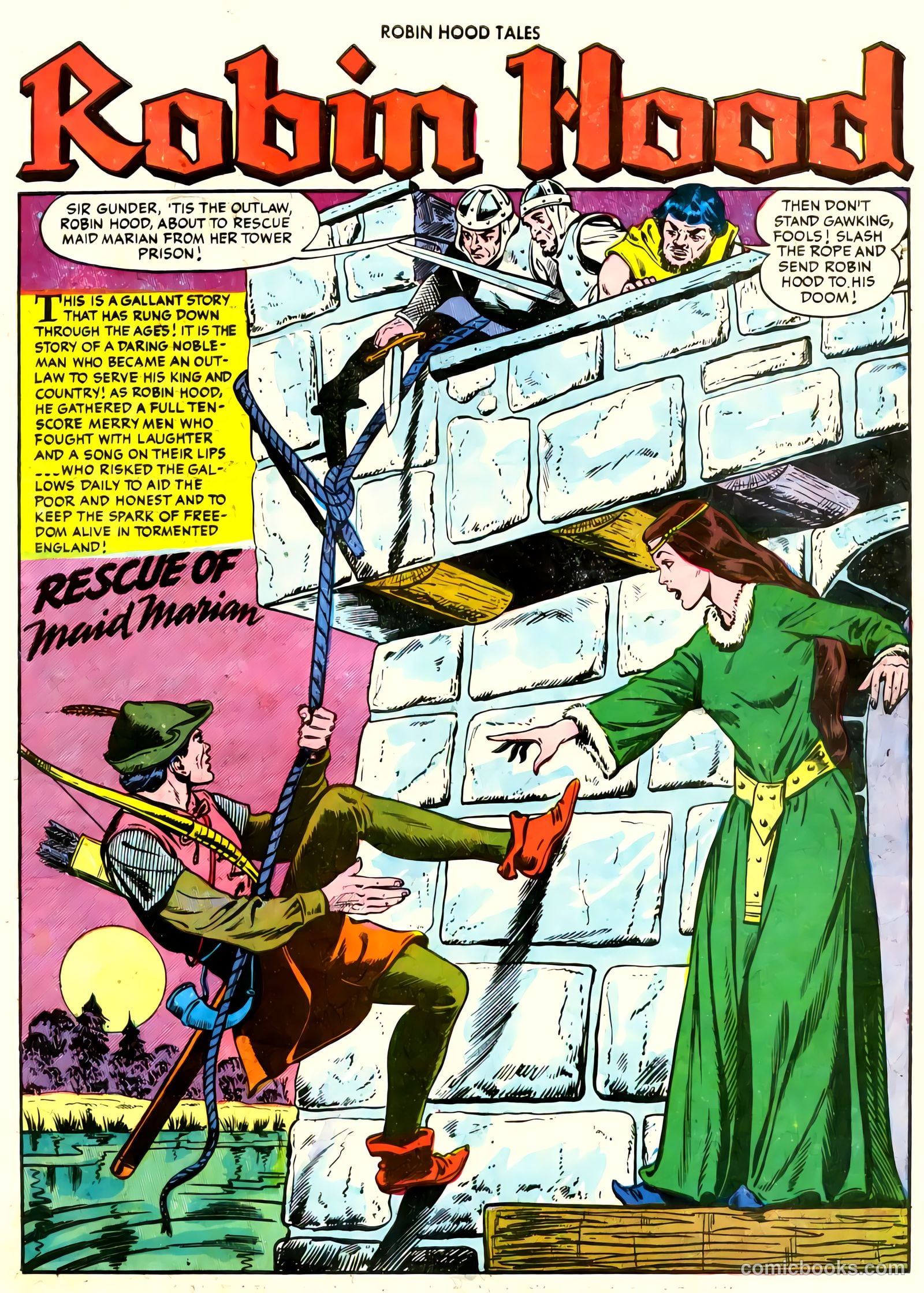 Robin Hood Tales #2 (1956) — page 3 of 36