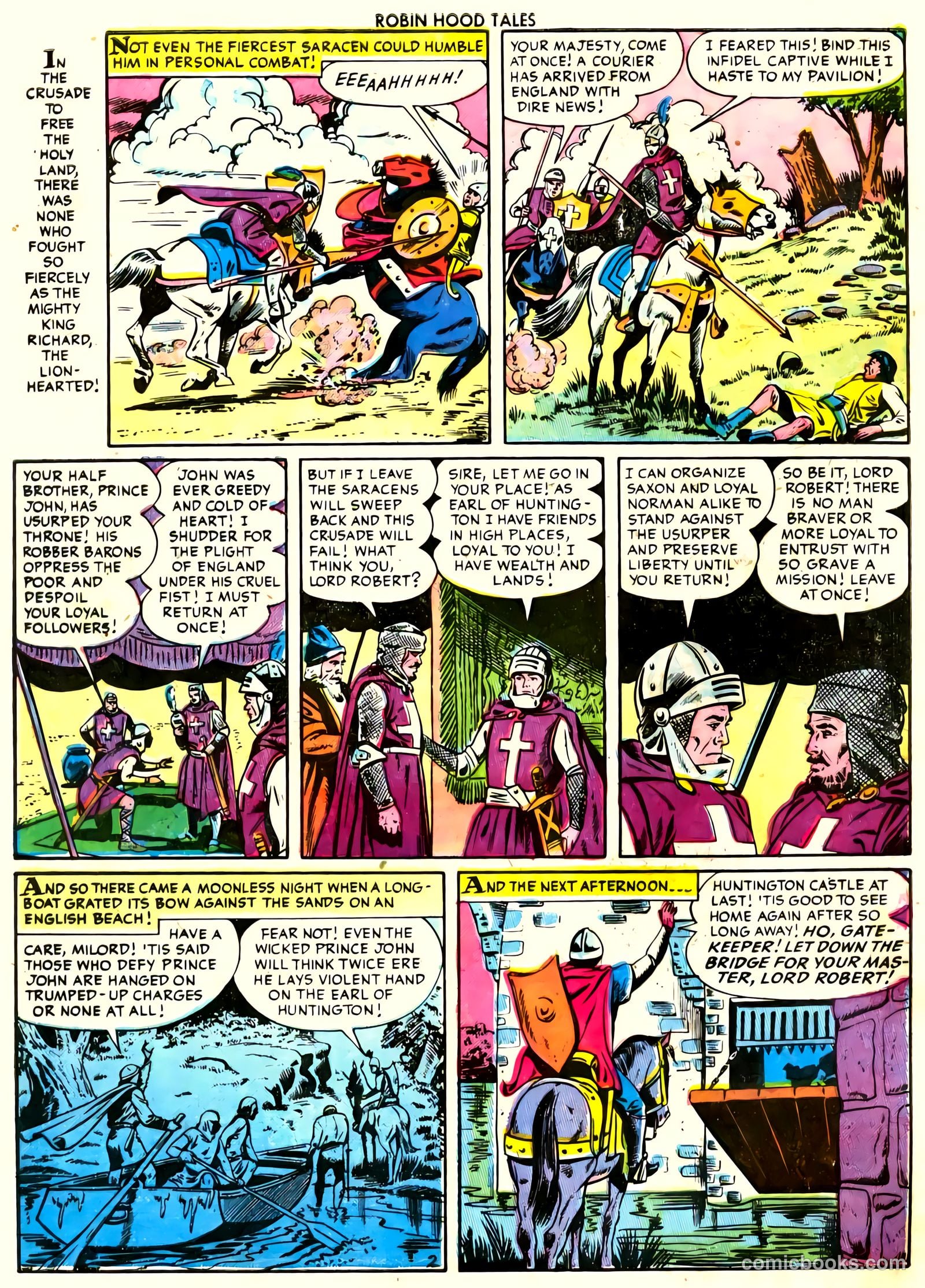 Robin Hood Tales #2 (1956) — page 4 of 36