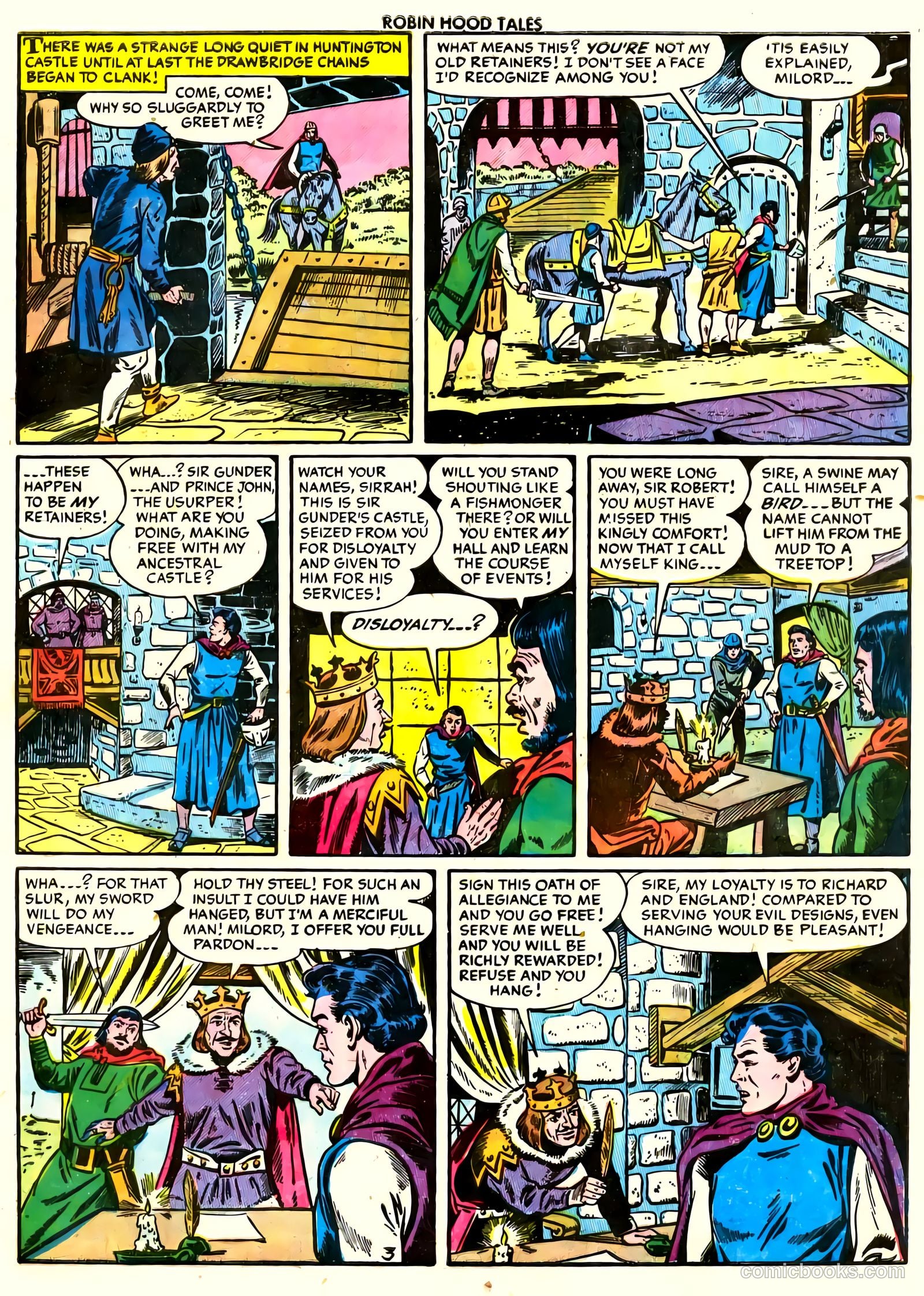Robin Hood Tales #2 (1956) — page 5 of 36