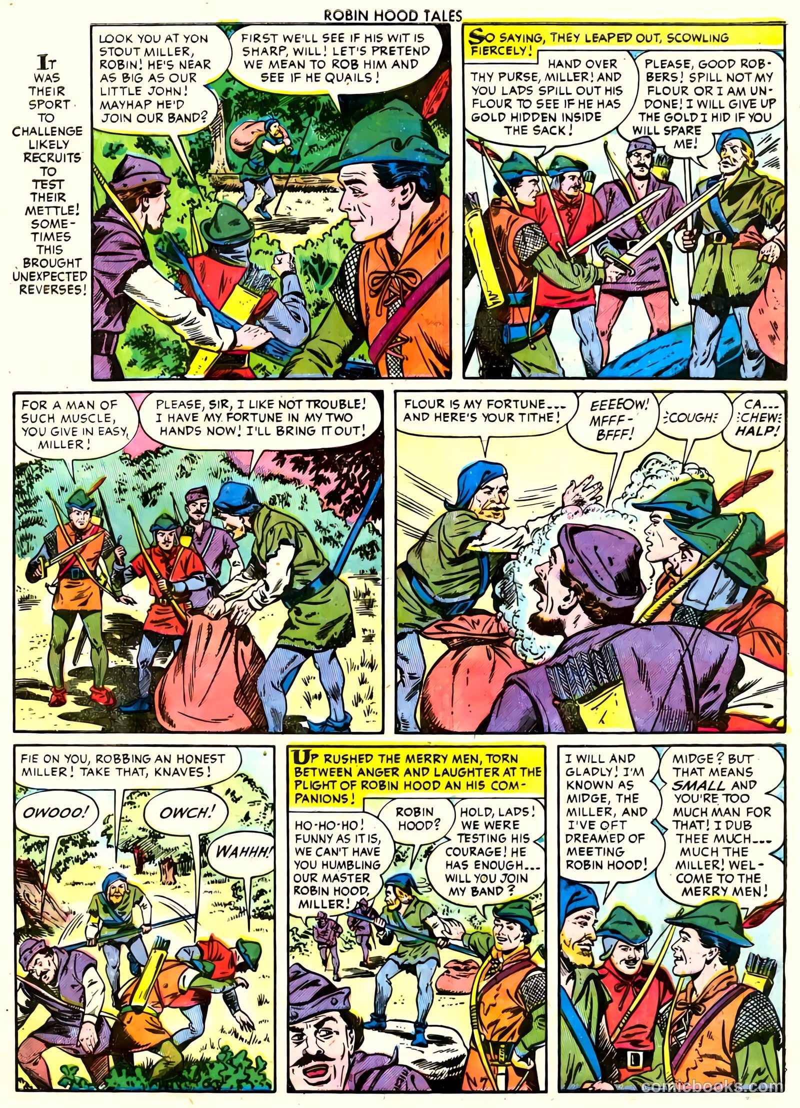 Robin Hood Tales #2 (1956) — page 9 of 36