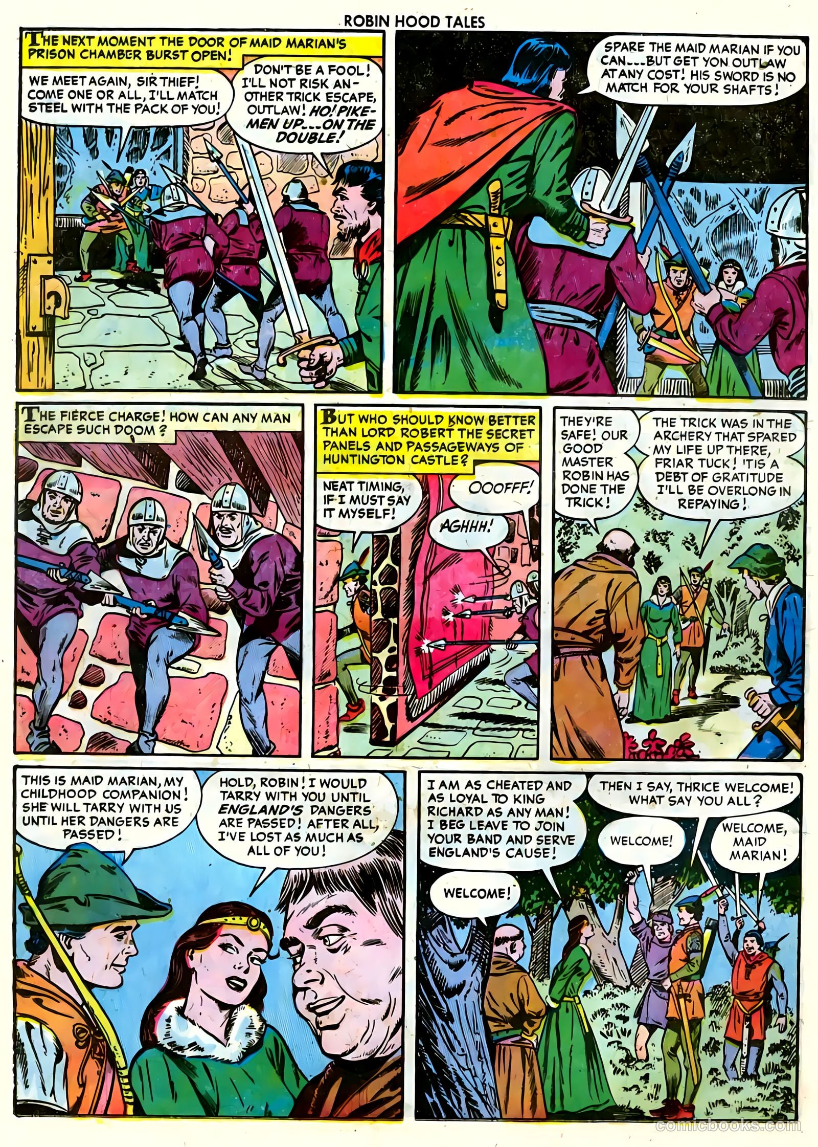 Robin Hood Tales #2 (1956) — page 12 of 36
