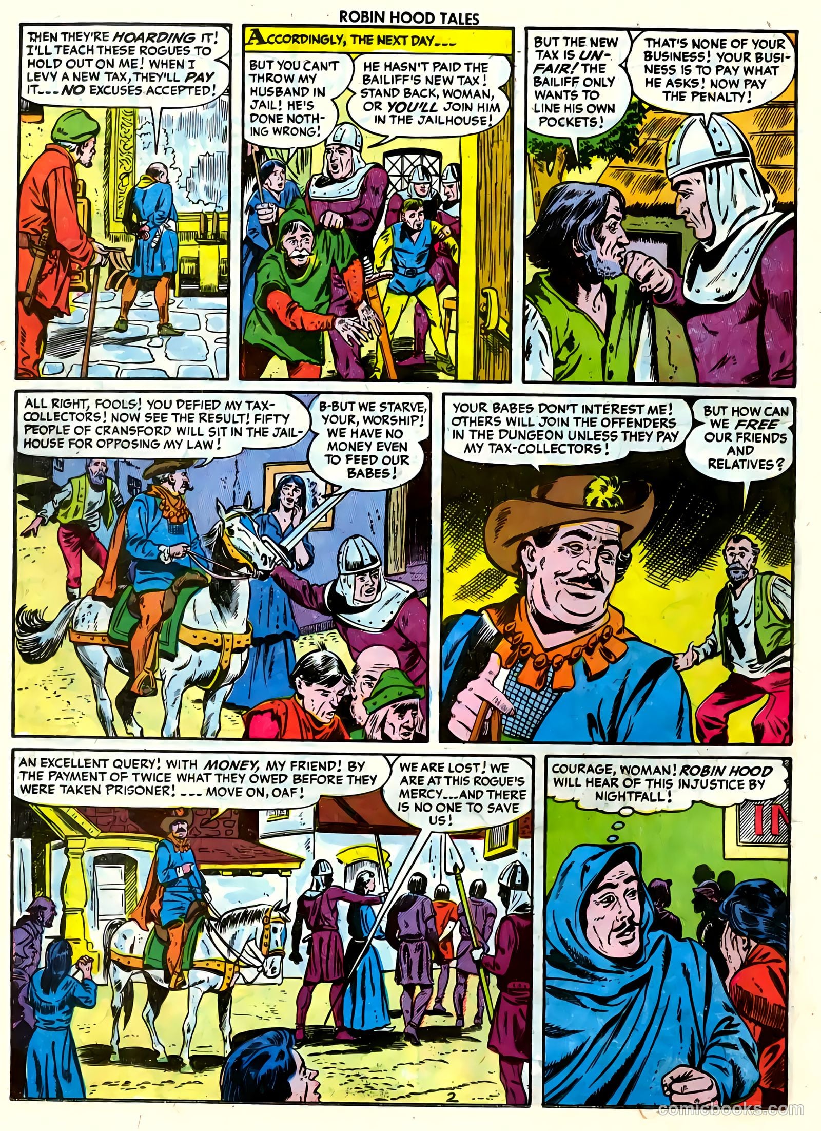 Robin Hood Tales #2 (1956) — page 14 of 36