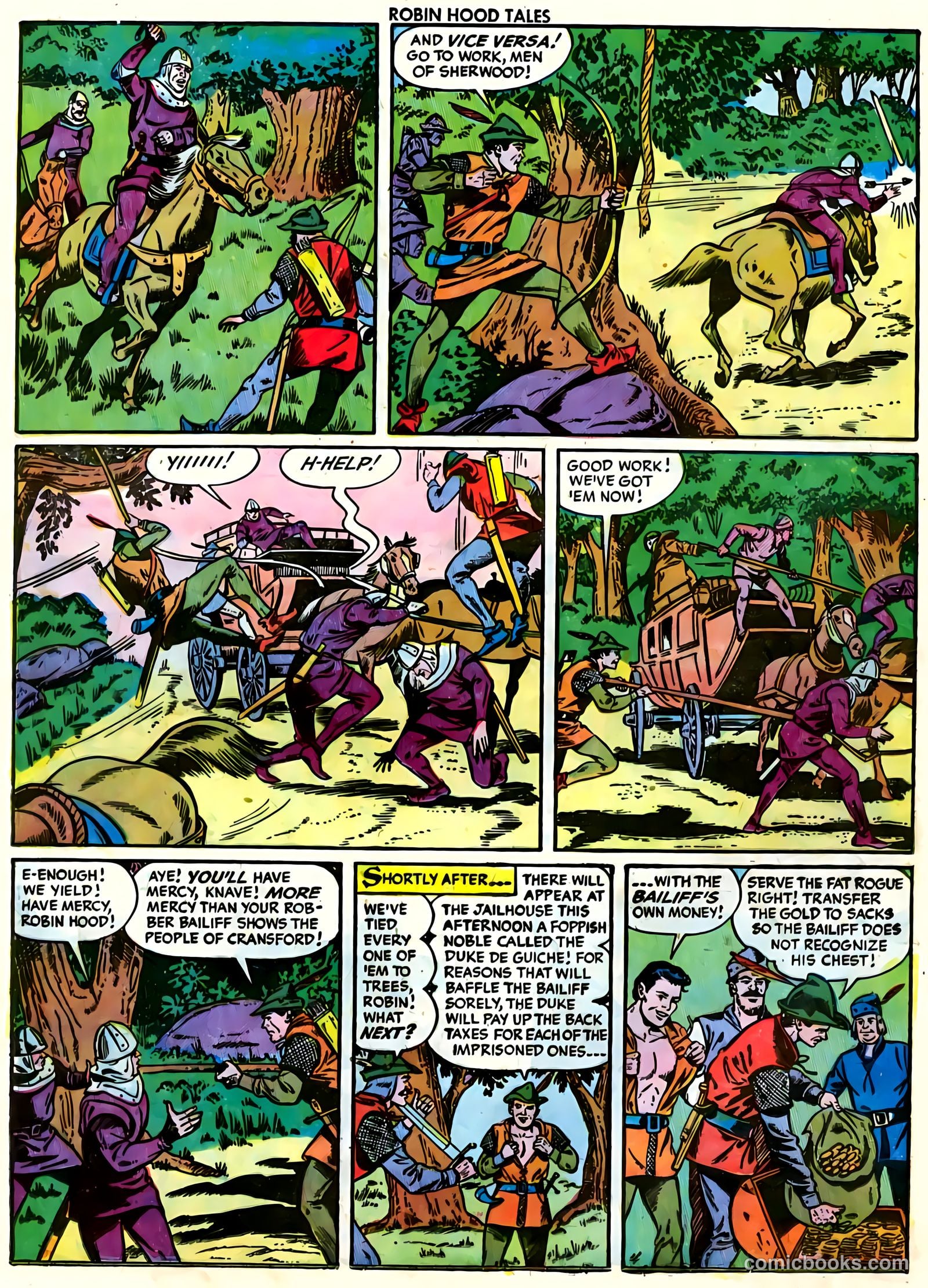 Robin Hood Tales #2 (1956) — page 16 of 36