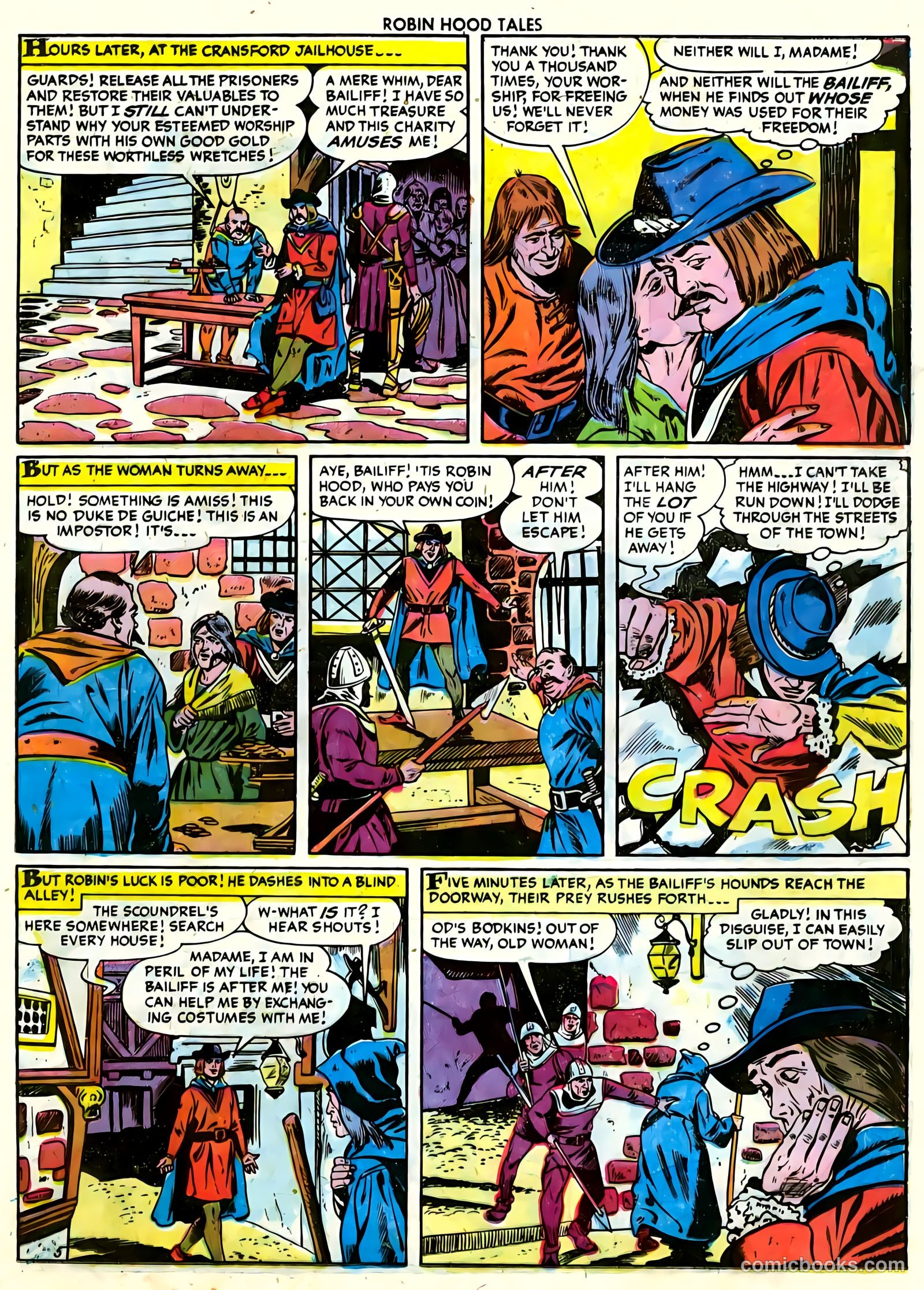 Robin Hood Tales #2 (1956) — page 17 of 36